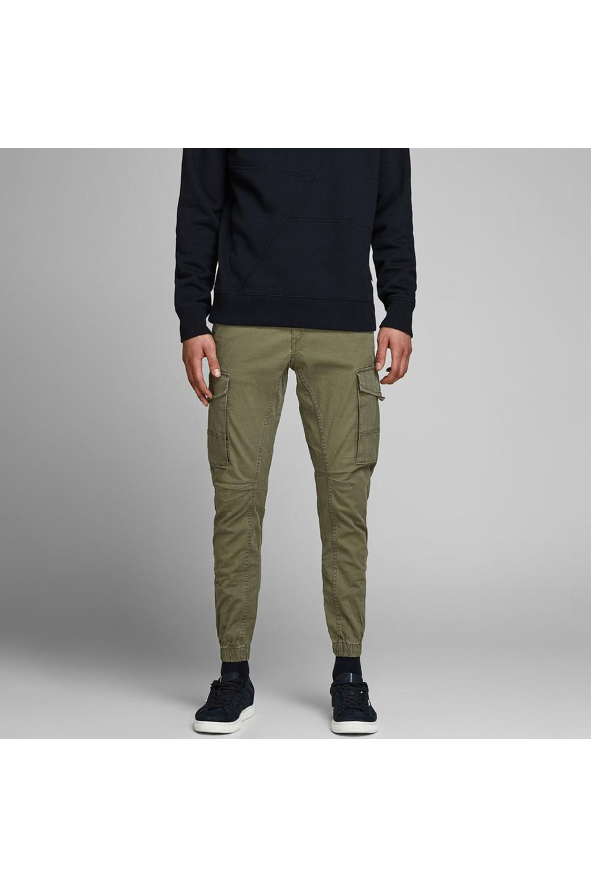 شلوار جین خاکی پاول فلیک (۱۲۱۴۱۸۴۴-ON) جک اند جونز شلوار Jack & Jones