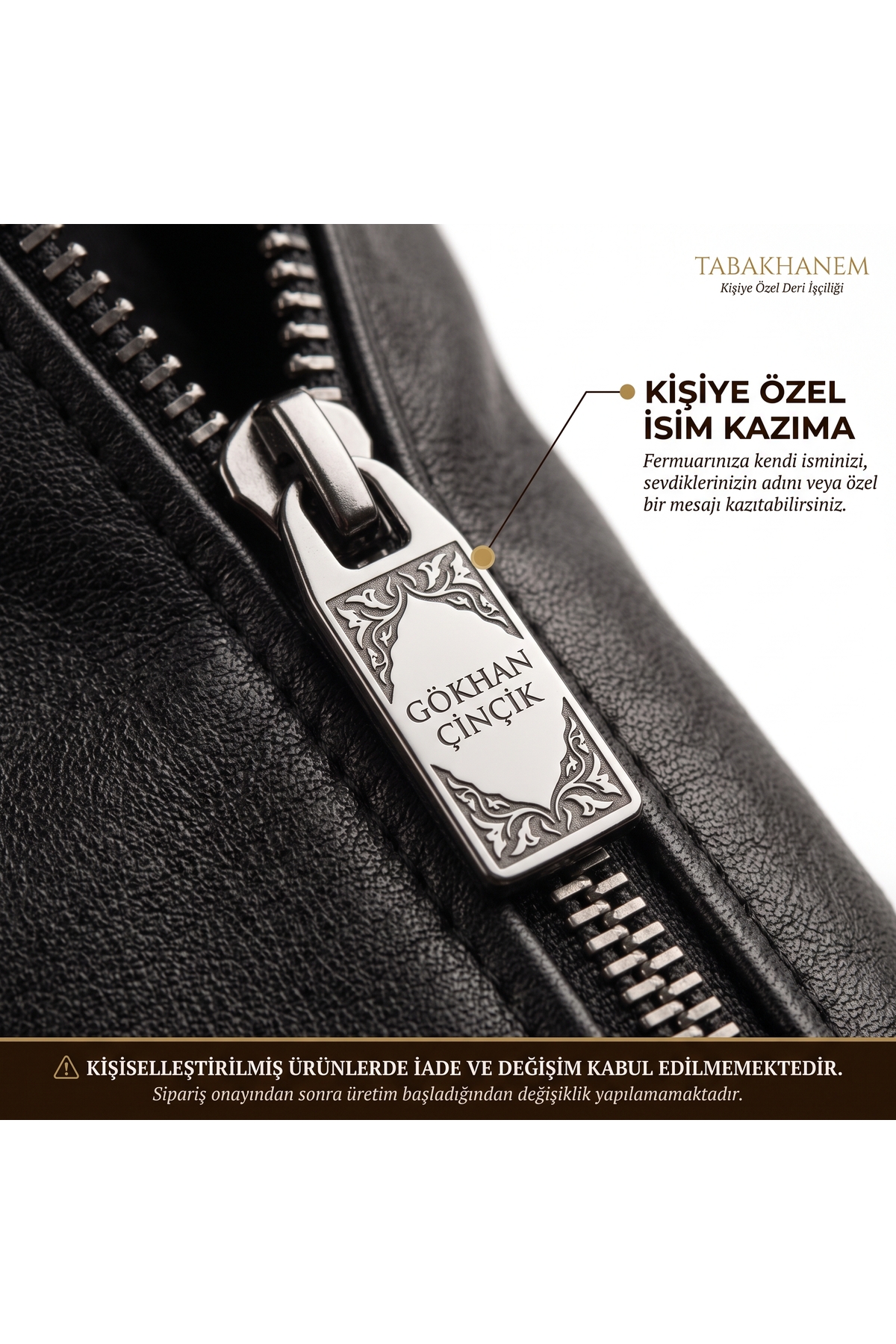 TABAKHANEM %100 Hakiki Kuzu Derisi Erkek Slim Fit Biker Ceket görsel 6
