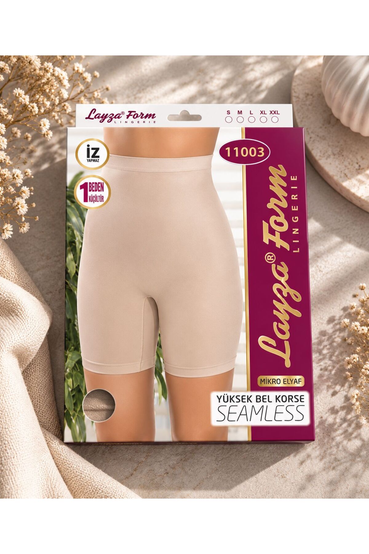 Lillie Layza from seamless yüksek bel korse