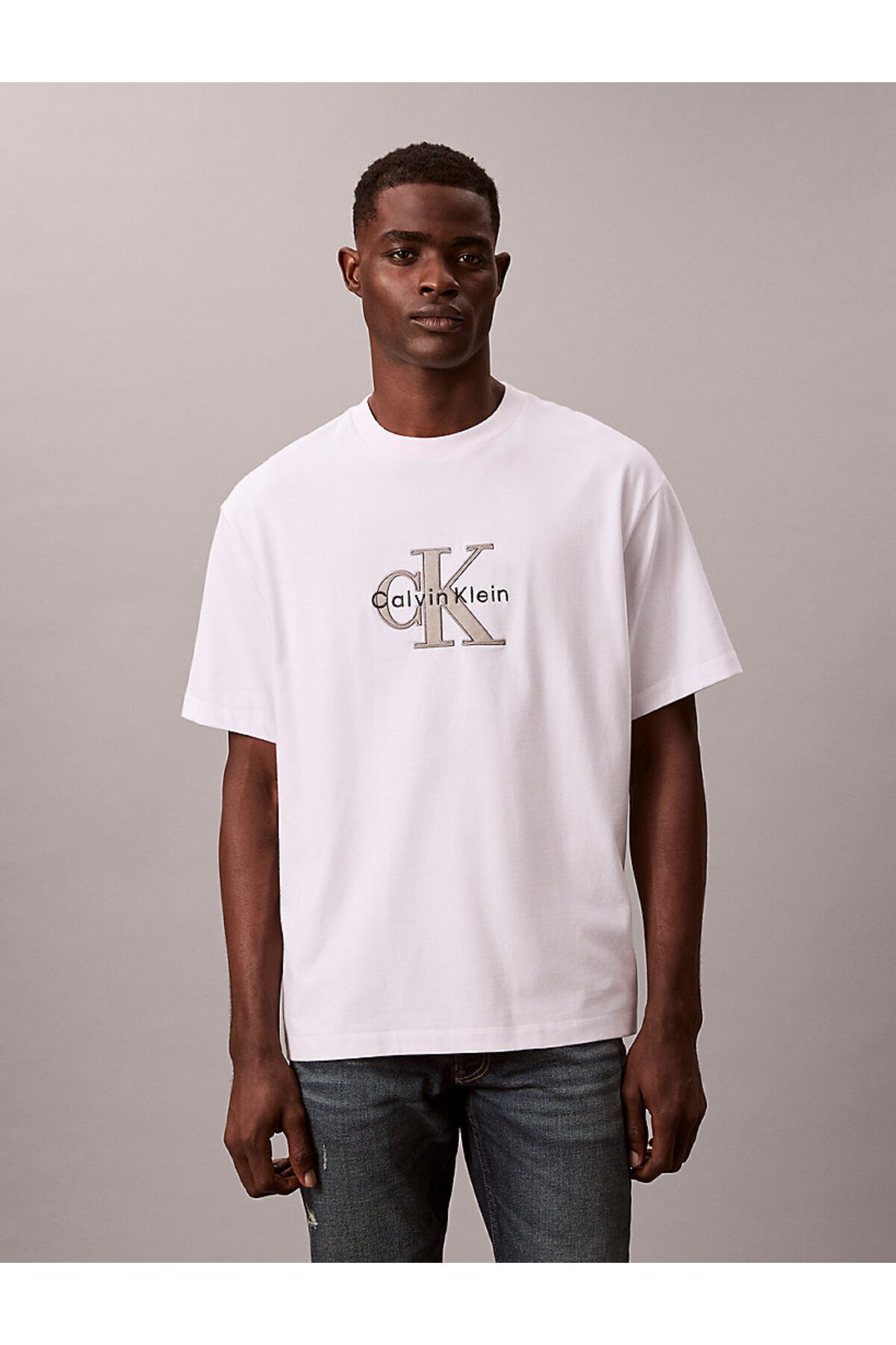 تیشرتمردانهCalvin Kleinسفید