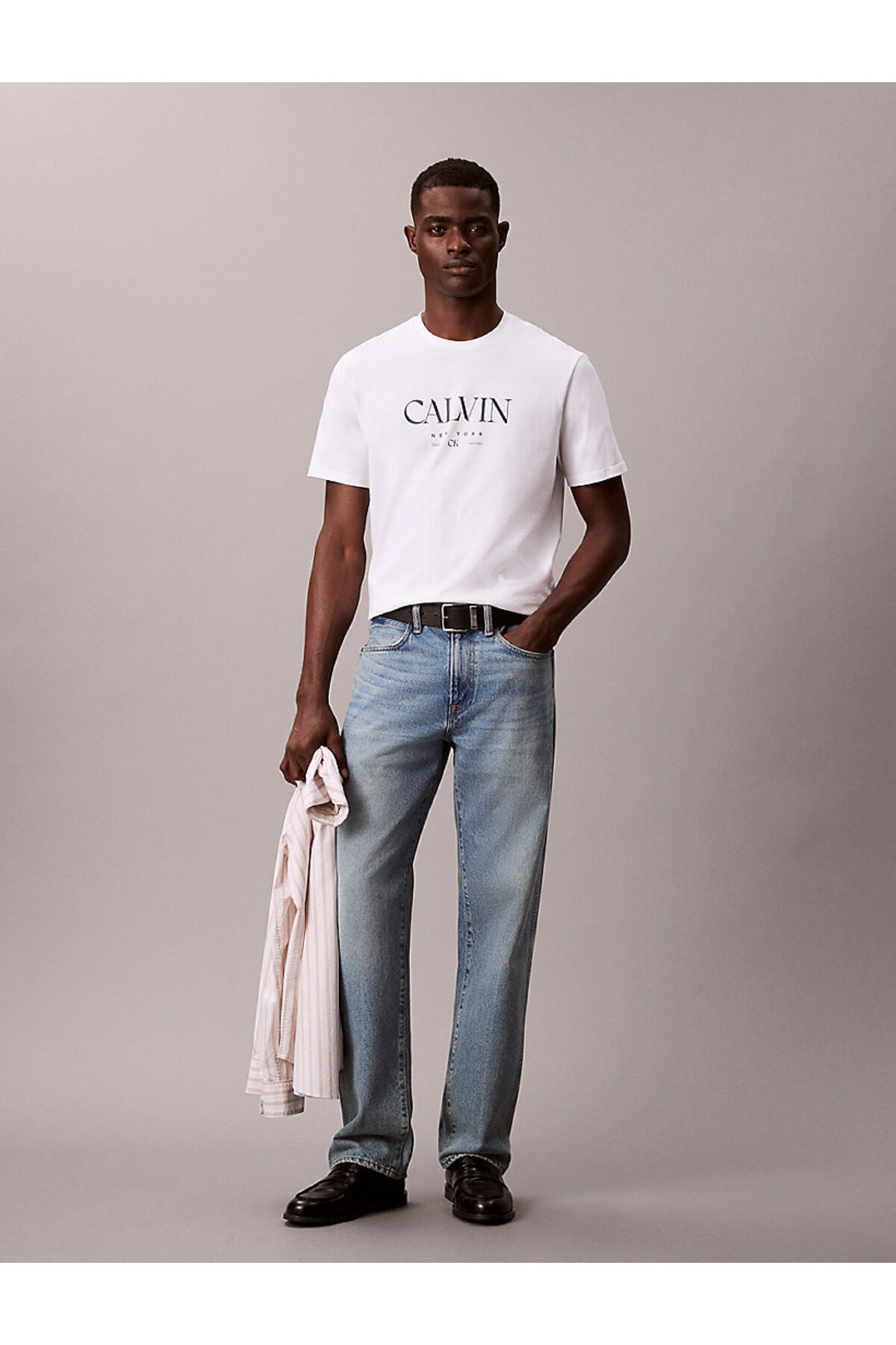 تیشرتمردانهCalvin Kleinسفید