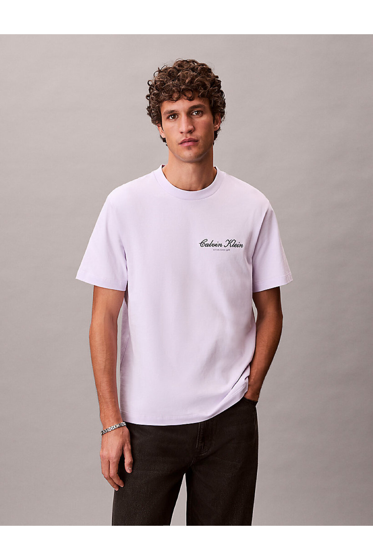 تیشرتمردانهCalvin Kleinبنفش