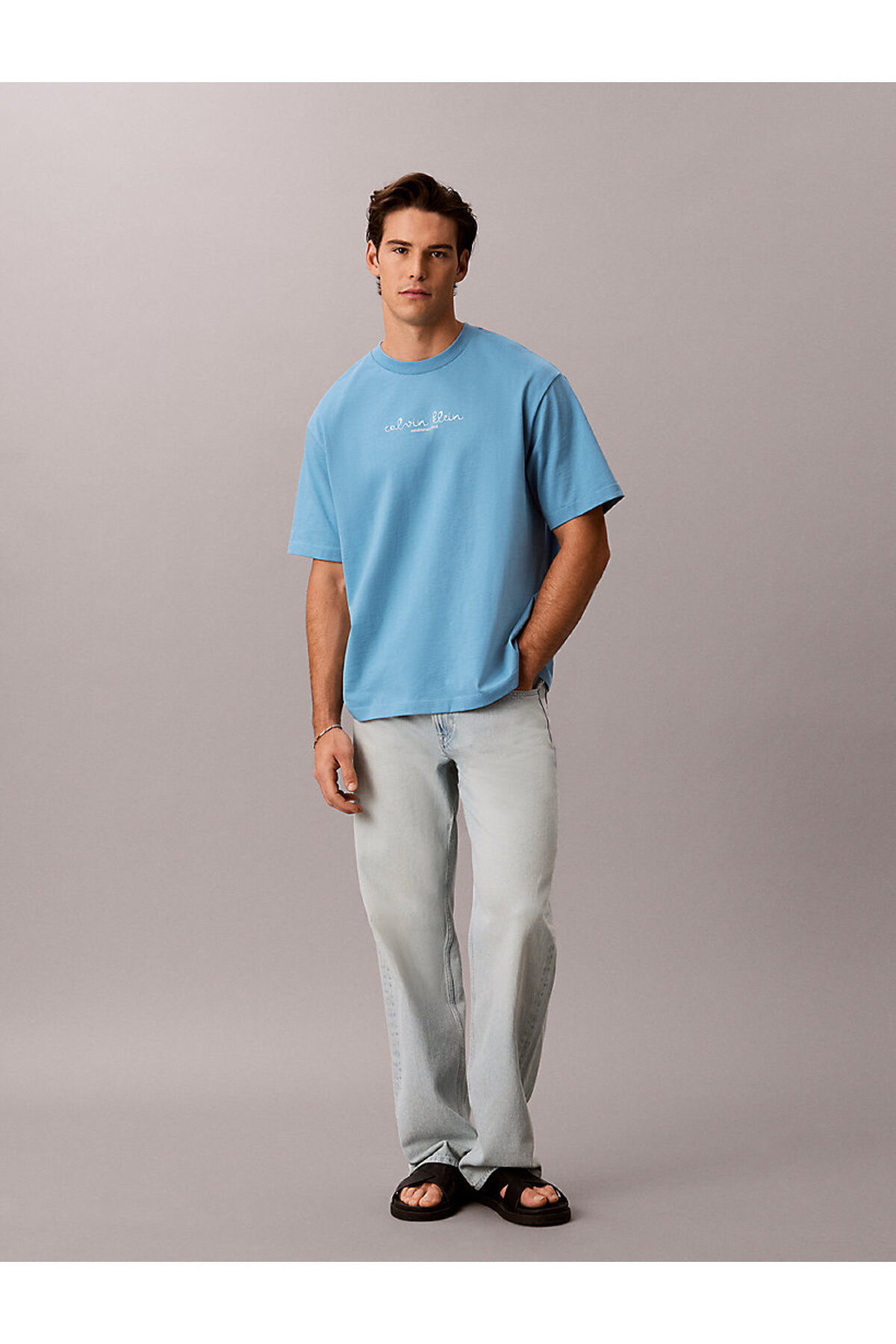 تیشرتمردانهCalvin Kleinآبی تیشرتمردانهCalvin Kleinآبی