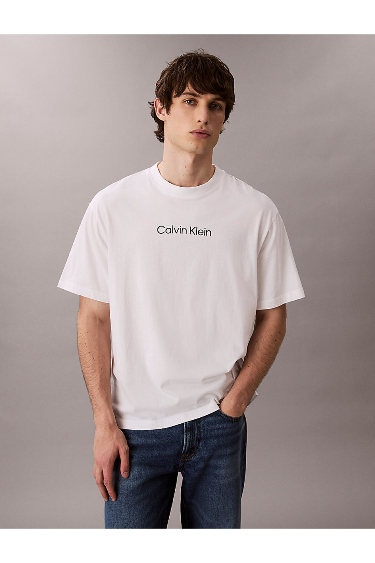 تیشرتمردانهCalvin Kleinسفید