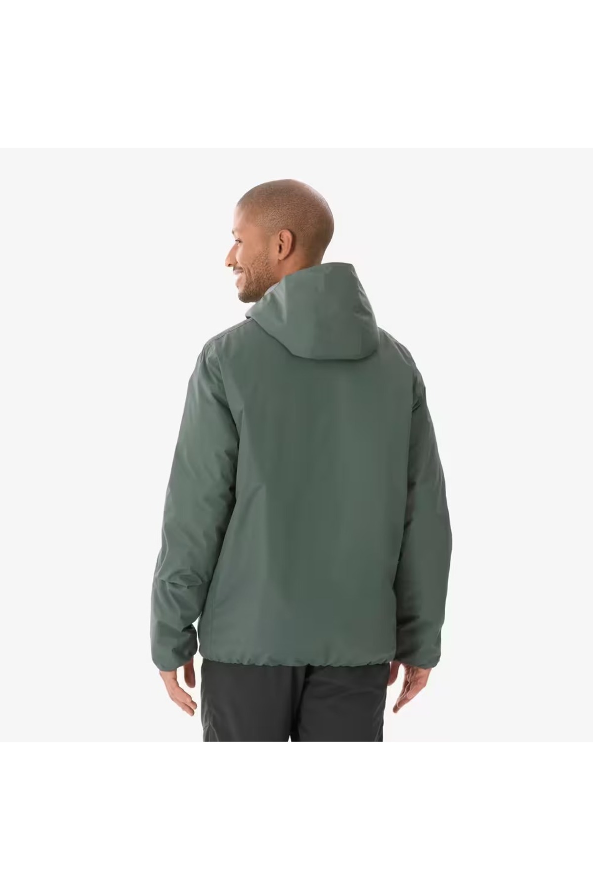 Erkek Outdoor Su Geçirmez Kar Montu/Kışlık Mont - Yeşil - NH100 -5 °C — سبز 650102314 — تصویر 3 از 6