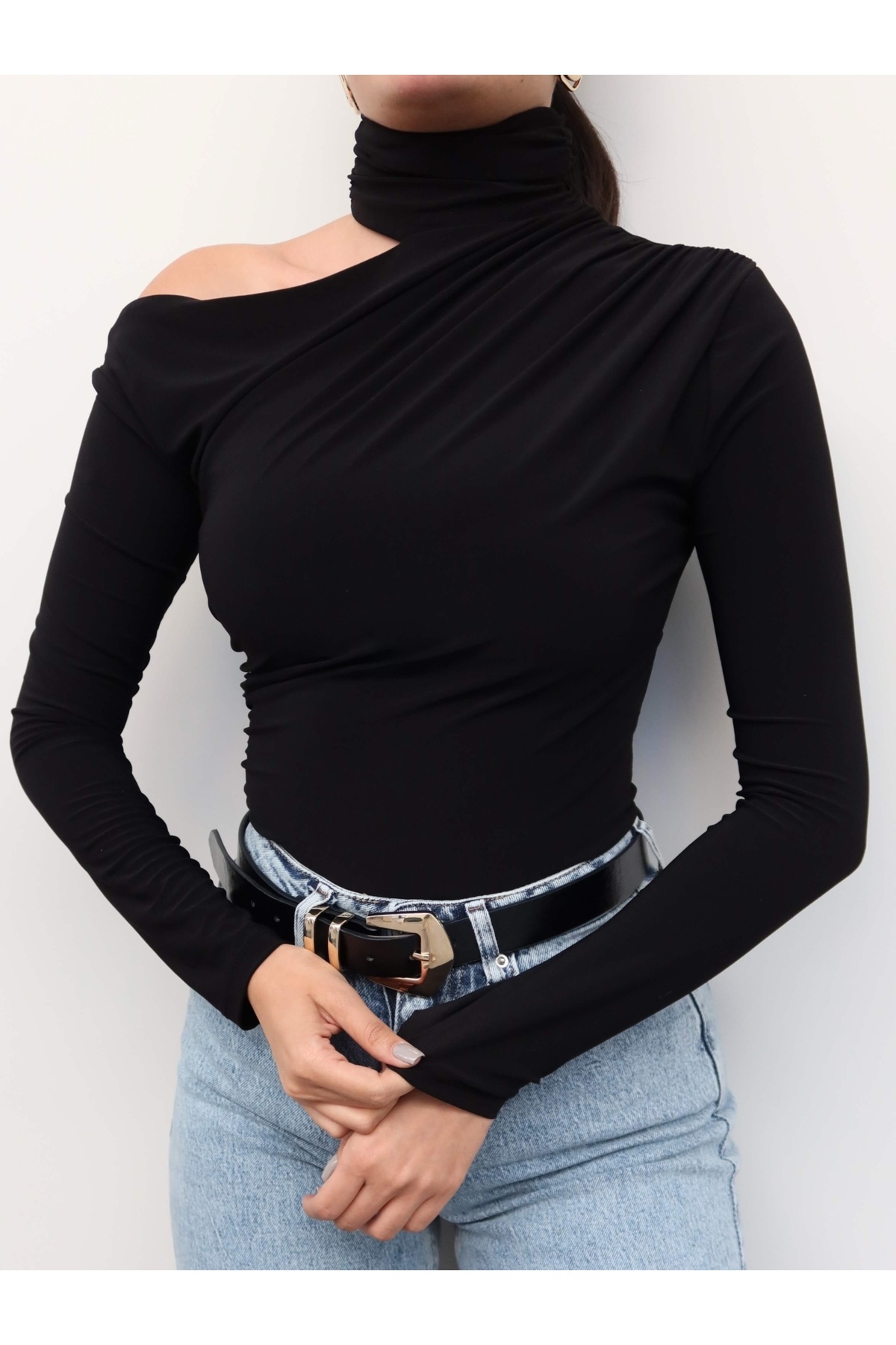 مجموعه بلوز آف شولدر Draped E.H 3