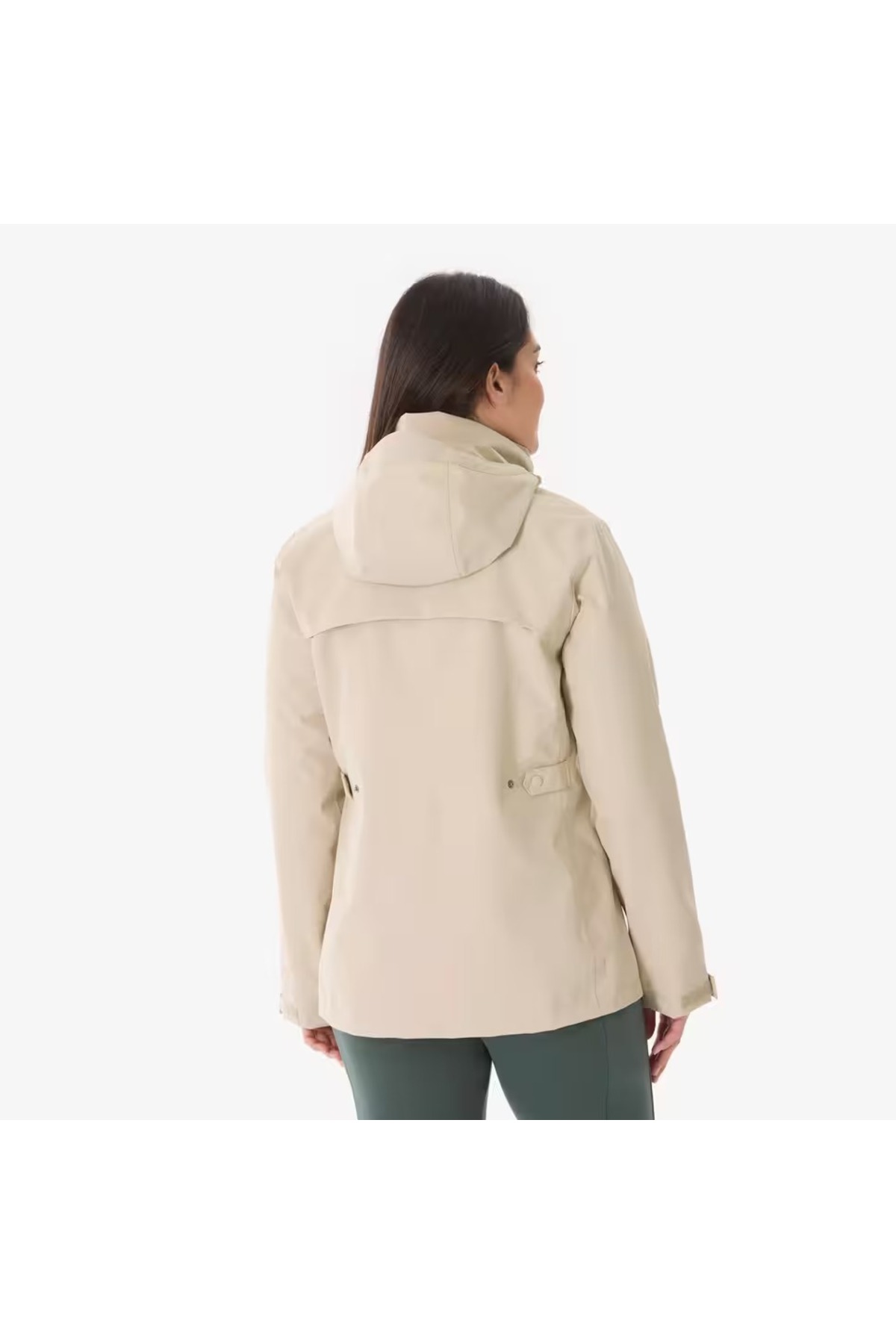 Decathlon Kadın 3'ü 1 Arada Outdoor Kar Montu/Kışlık Mont - Bej - NH100 0 °C görsel 5