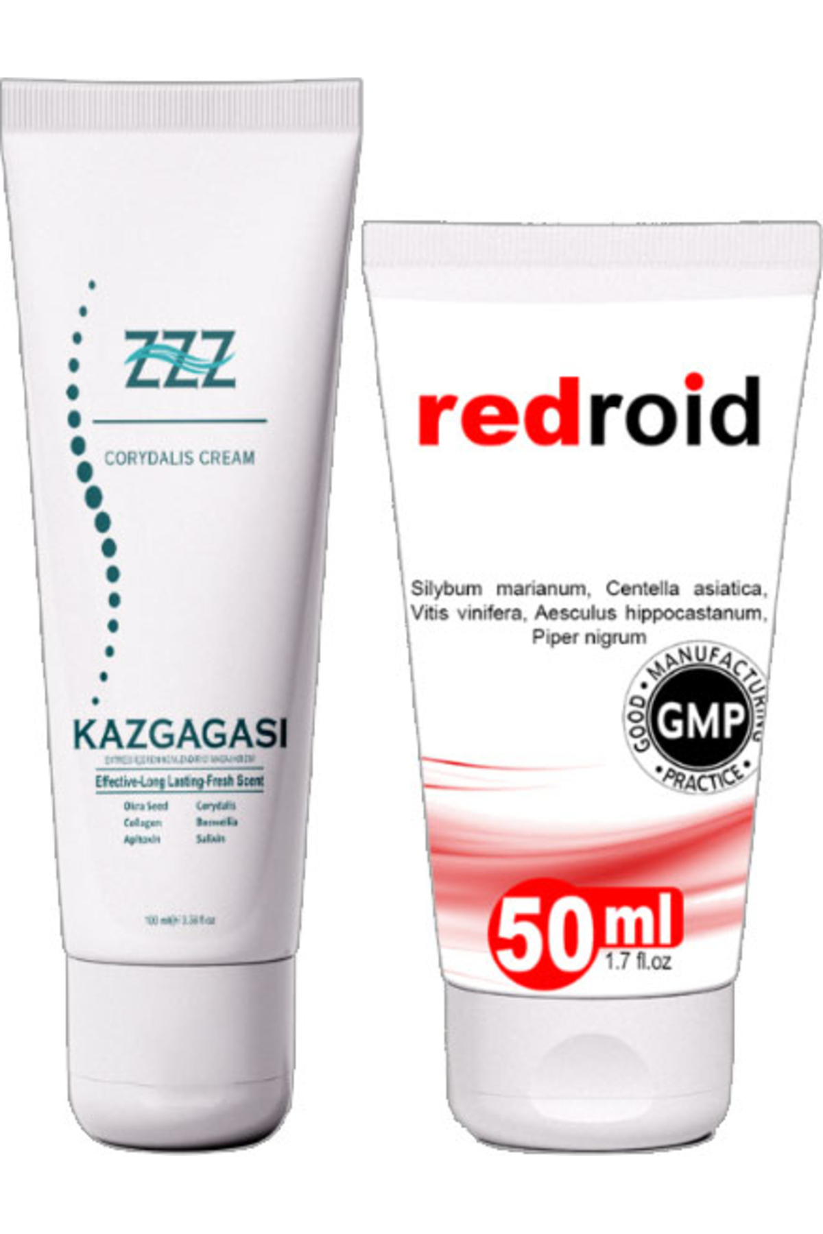 Bezos Kaz Gagası Kremi 100 ml Corydalis Cream + Redroid 50 ml Hemroid Kremi — GU-EYF-21509-AGC01