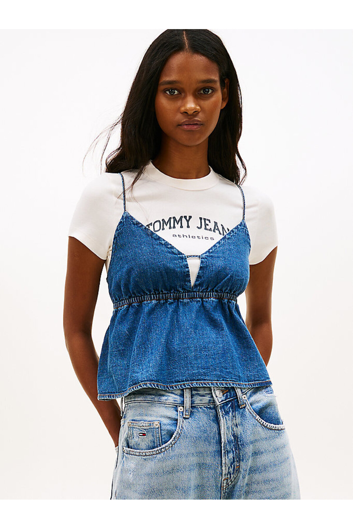 تیشرتزنانهTommy Hilfigerآبی