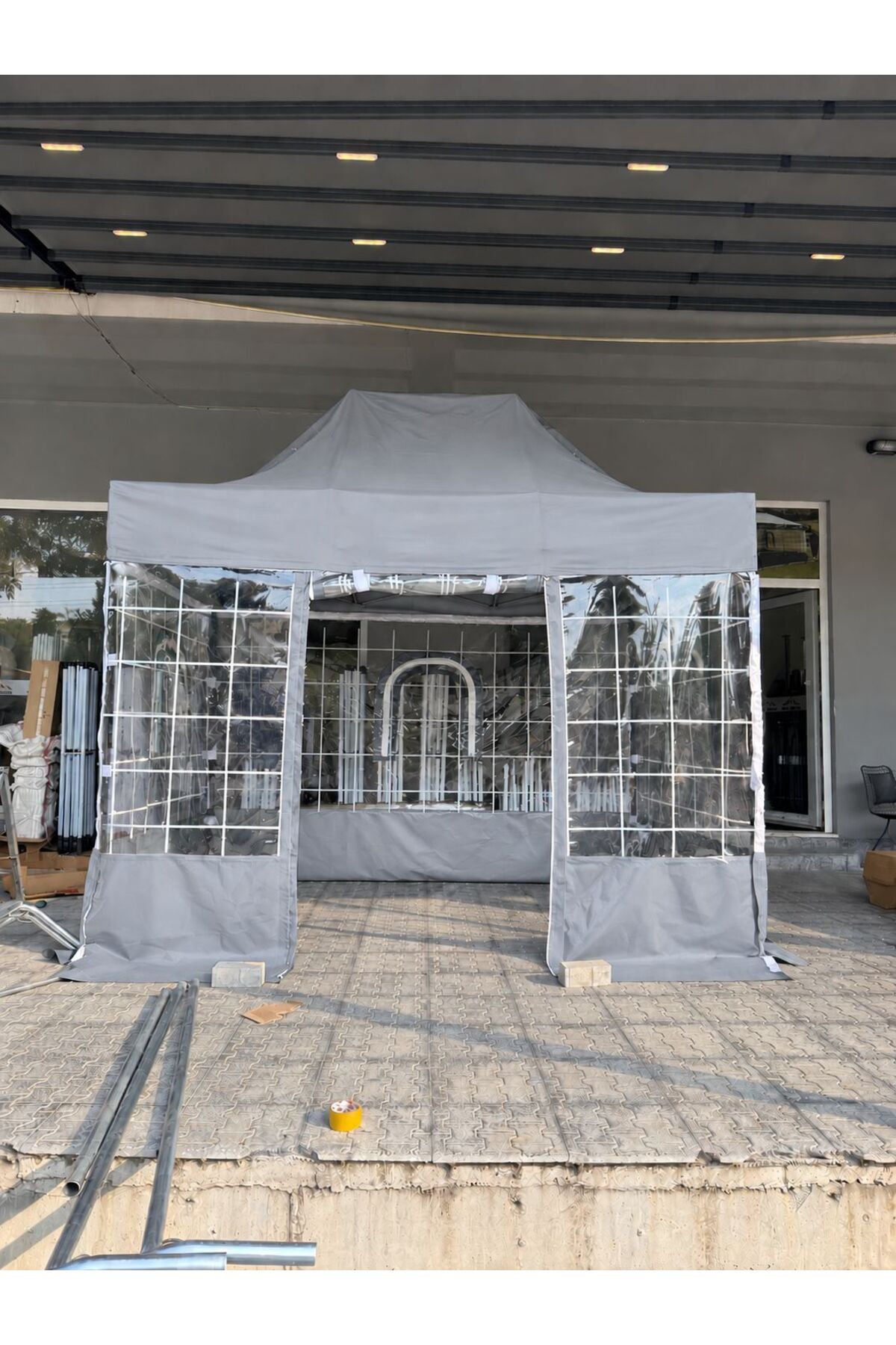 SEVİLBRANDA 2 X 3 GAZEBO KIŞ BAHÇESİ 40mm İskelet