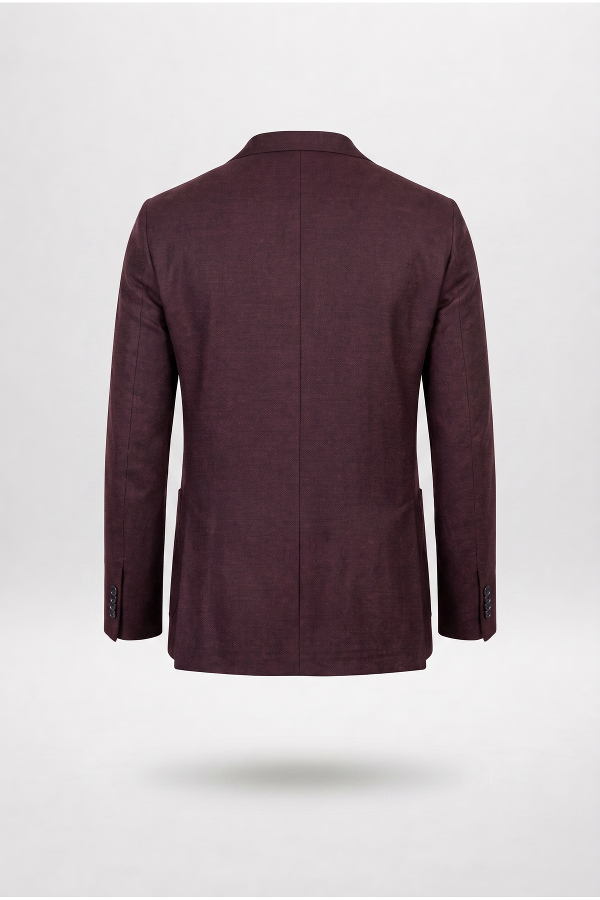D'S Damat Ds Damat Slim Fit Bordo Armürlü Takim Elbise Kombinli görsel 7
