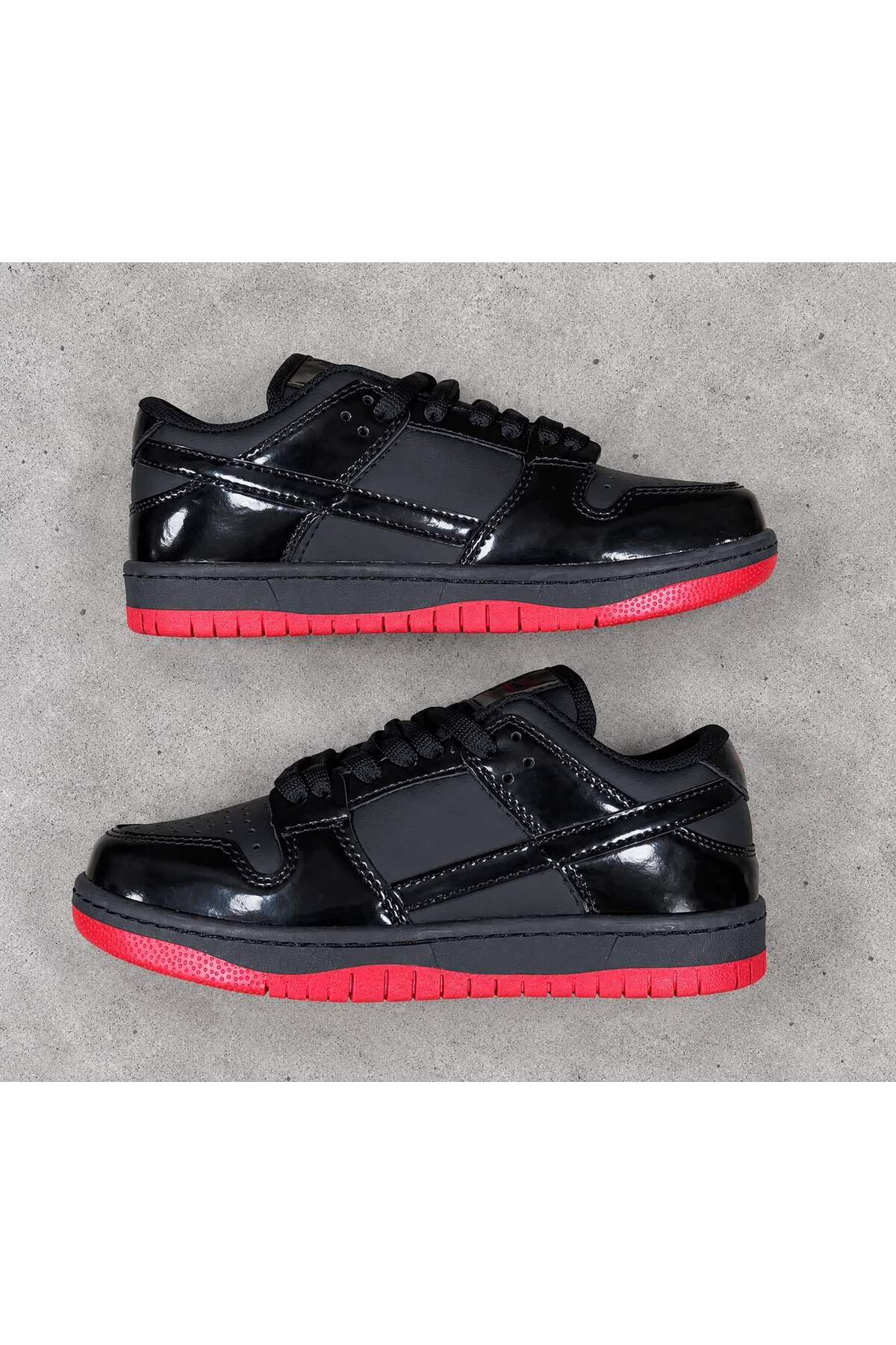 کتانی SB Dunk Low سیاه روگان یونیسکس با زیره ضد لغزش - سایز بزرگتر سفارش دهید