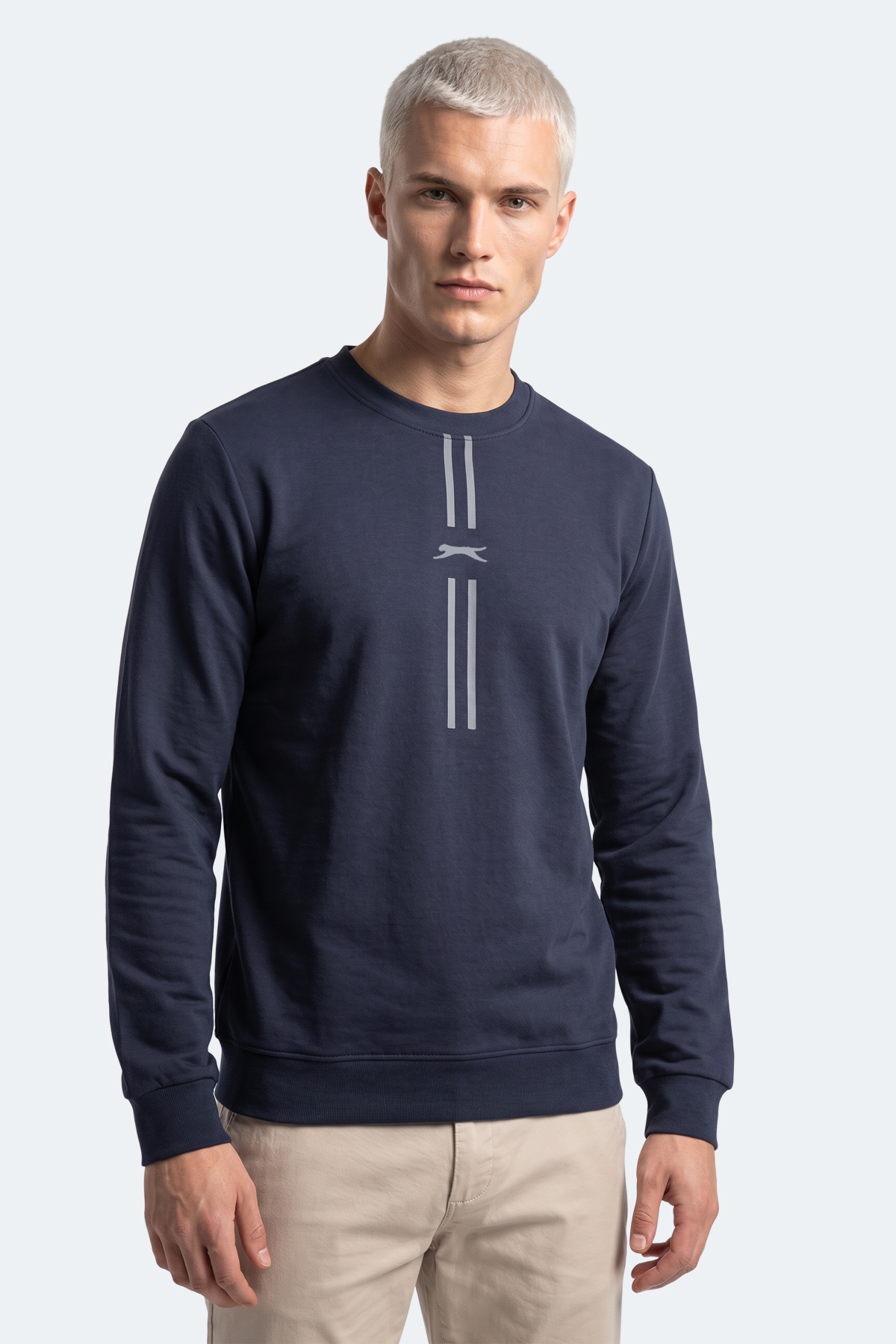 سویشرت سرمه‌ای مردانه GABINO I اسلازنگر سویشرت Slazenger