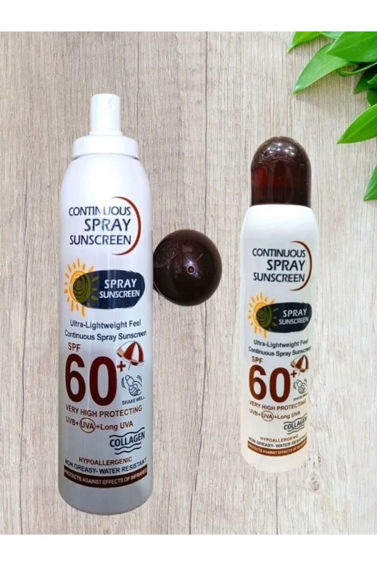 Yaşlanma Karşıtı Beyazlatıcı Yüksek Koruma Güneş Kremi SPF 60 Sprey Güneş Koruyucu 230 ML — 2651256151 — تصویر 2 از 6