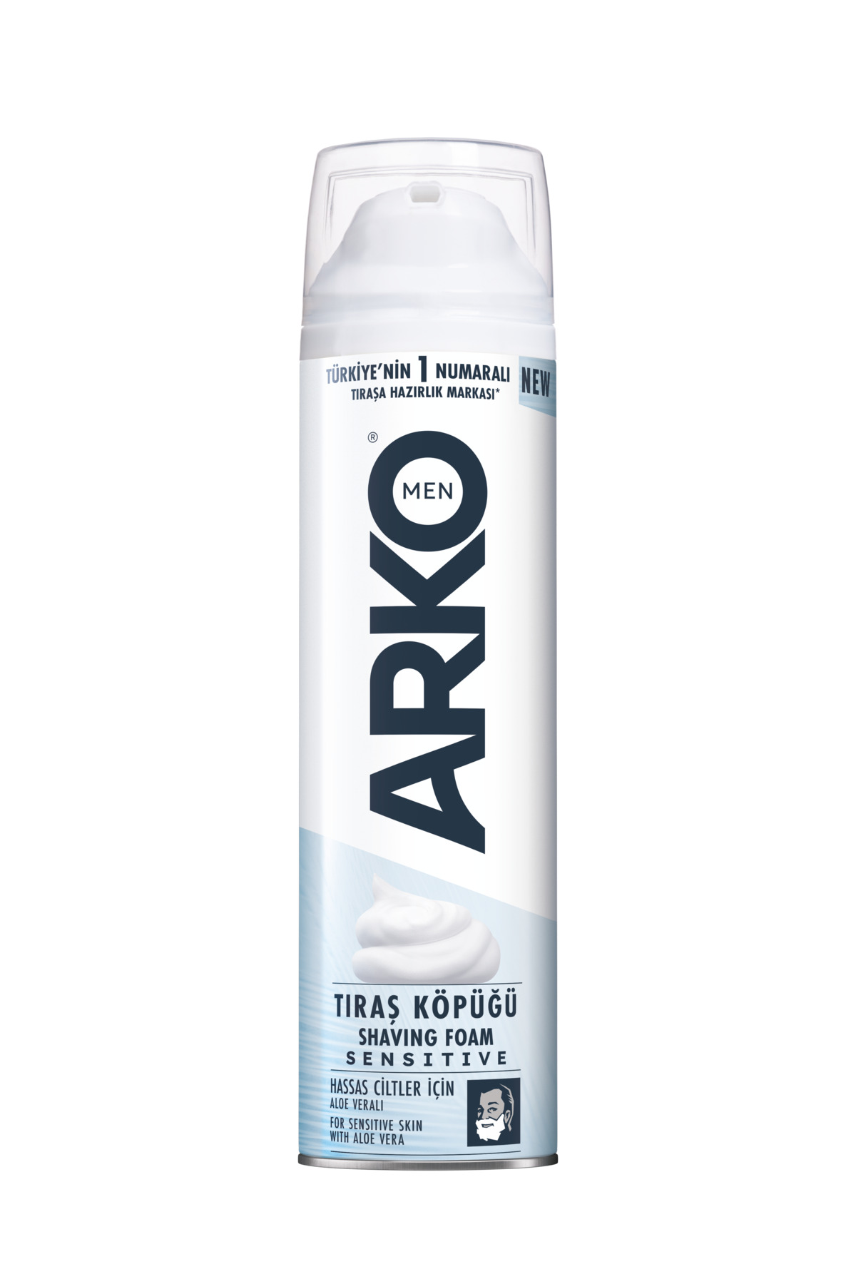 Pazarcan Tıraş Köpük 200Ml Sensitive 1 Adet — Bezosnur1BZ54D889E26773D58A78