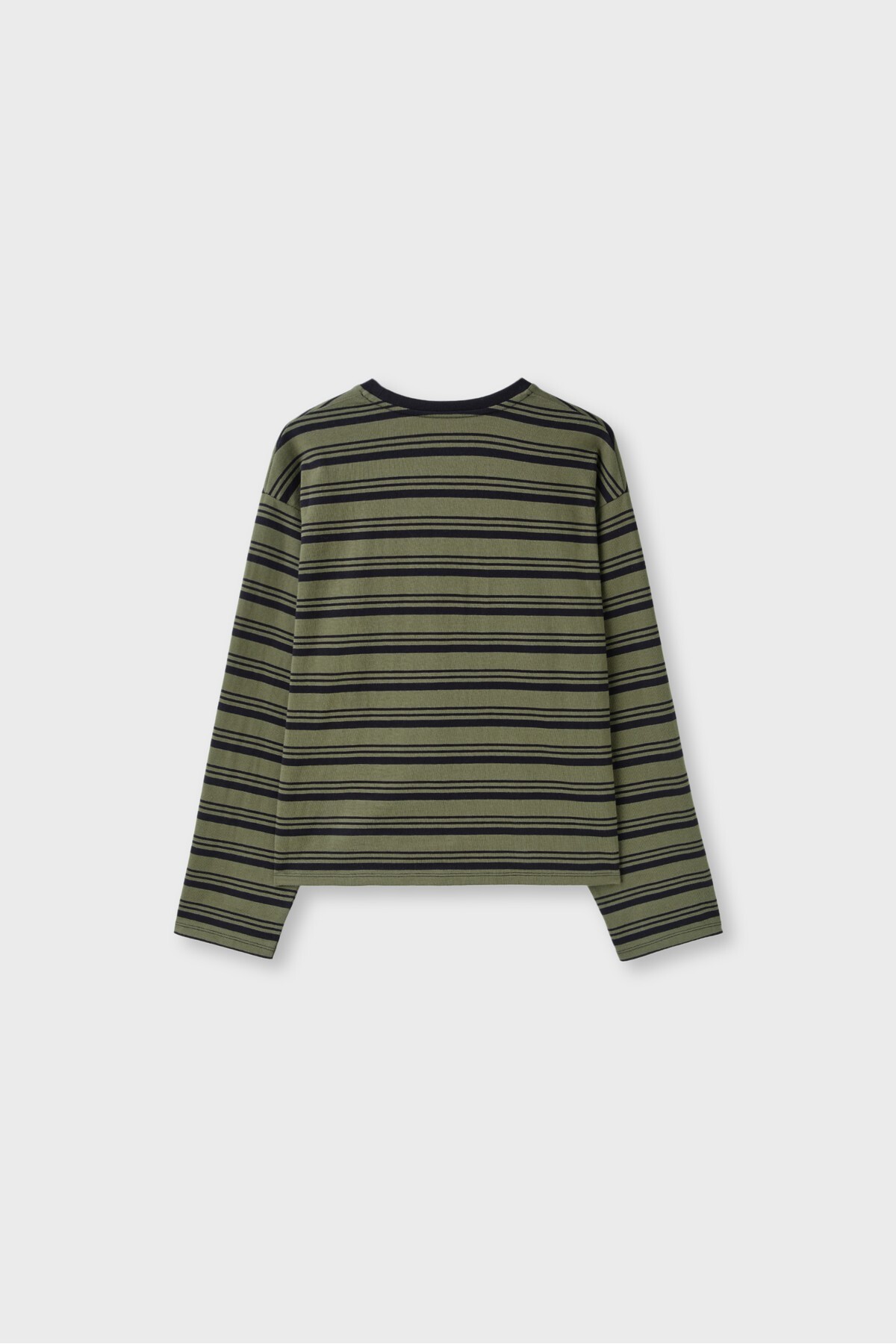 Stradivarius Çizgili uzun kollu t-shirt görsel 7