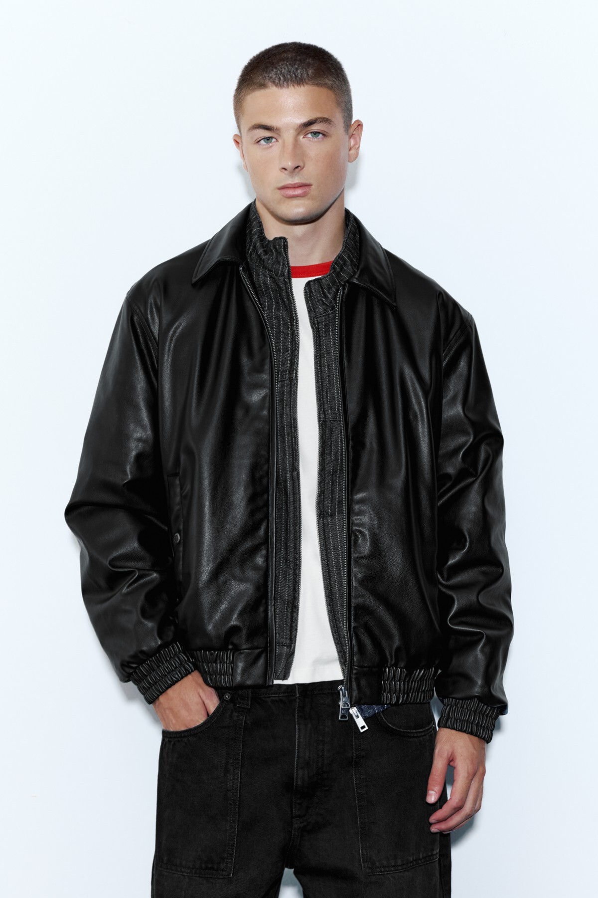Pull & Bear Suni deri ceket