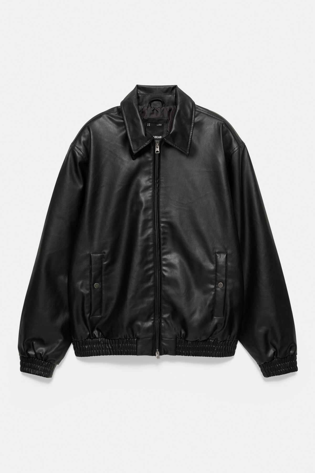 Pull & Bear Suni deri ceket görsel 7