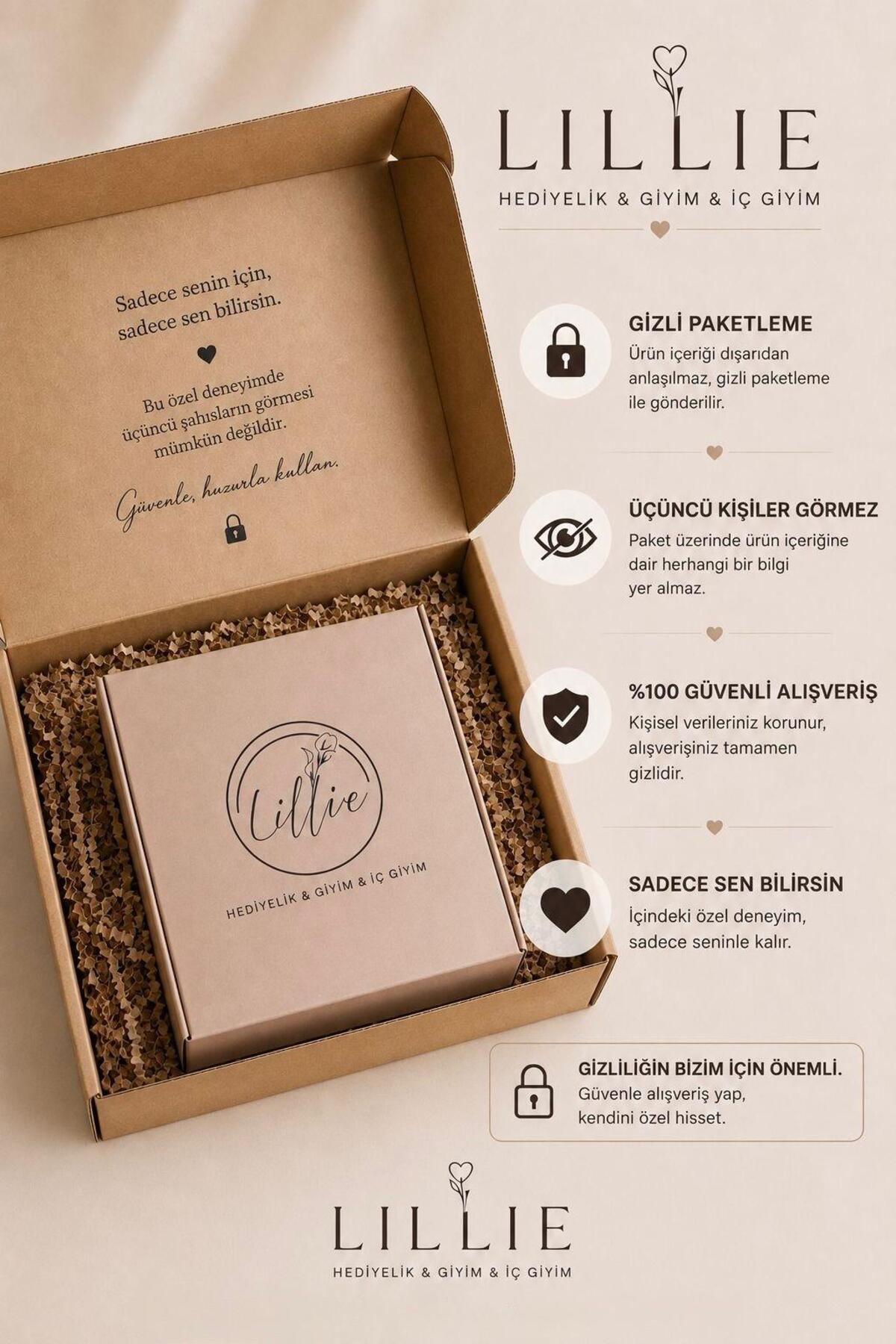 Lillie Love secret saten gecelik sabahlık küçük resim 3