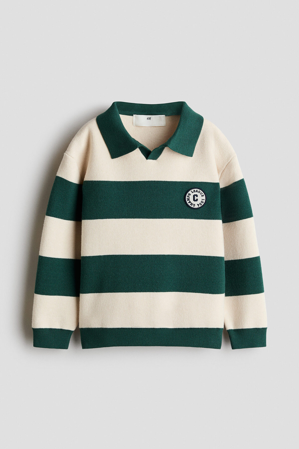 ژاکت سبک راگبی اچ اند ام سویشرت H&M