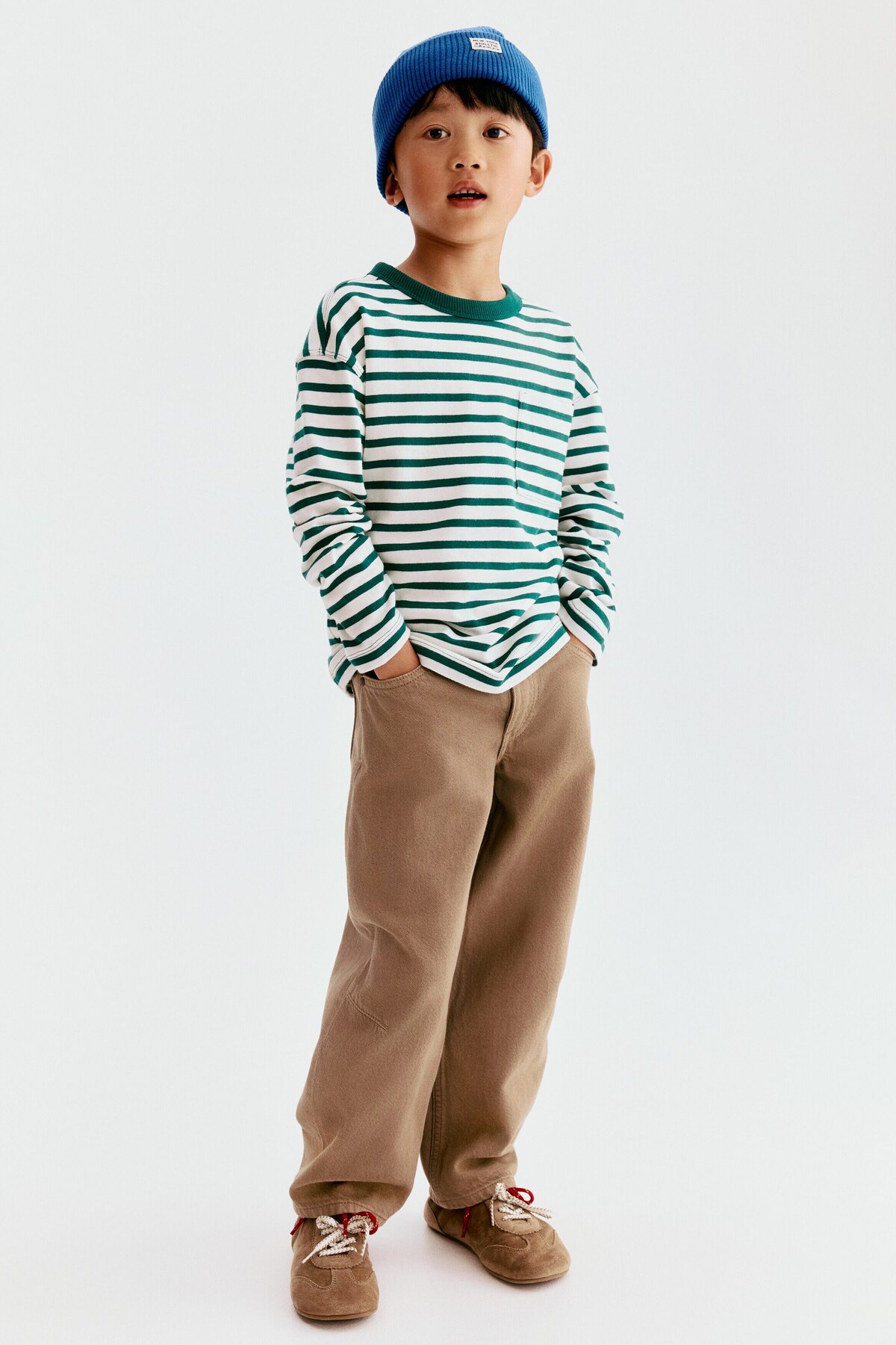 شلوار گاباردین مدل بشکه‌ای اچ اند ام شلوار H&M