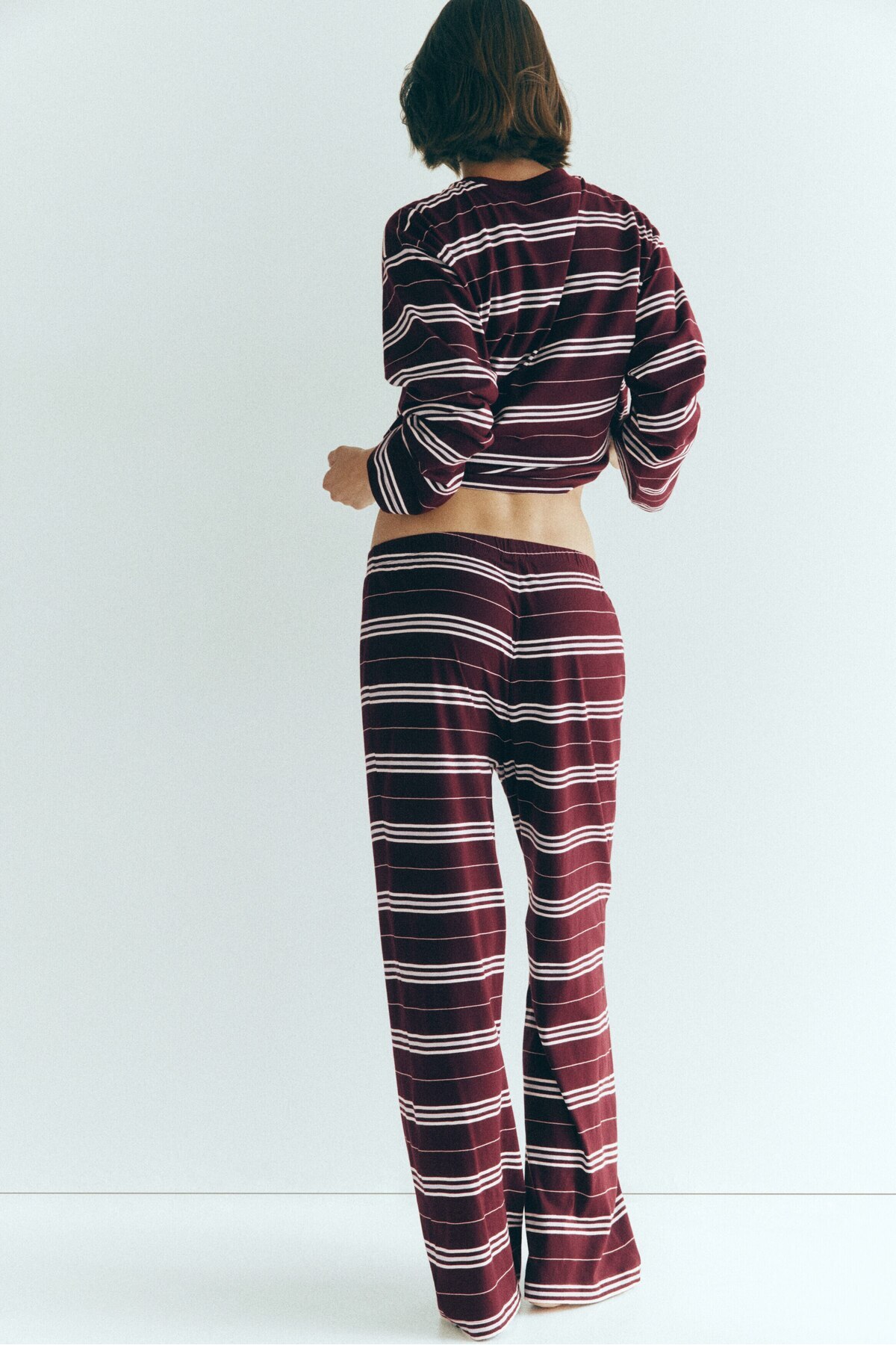 H&M Pamuklu Pijama Takımı görsel 5