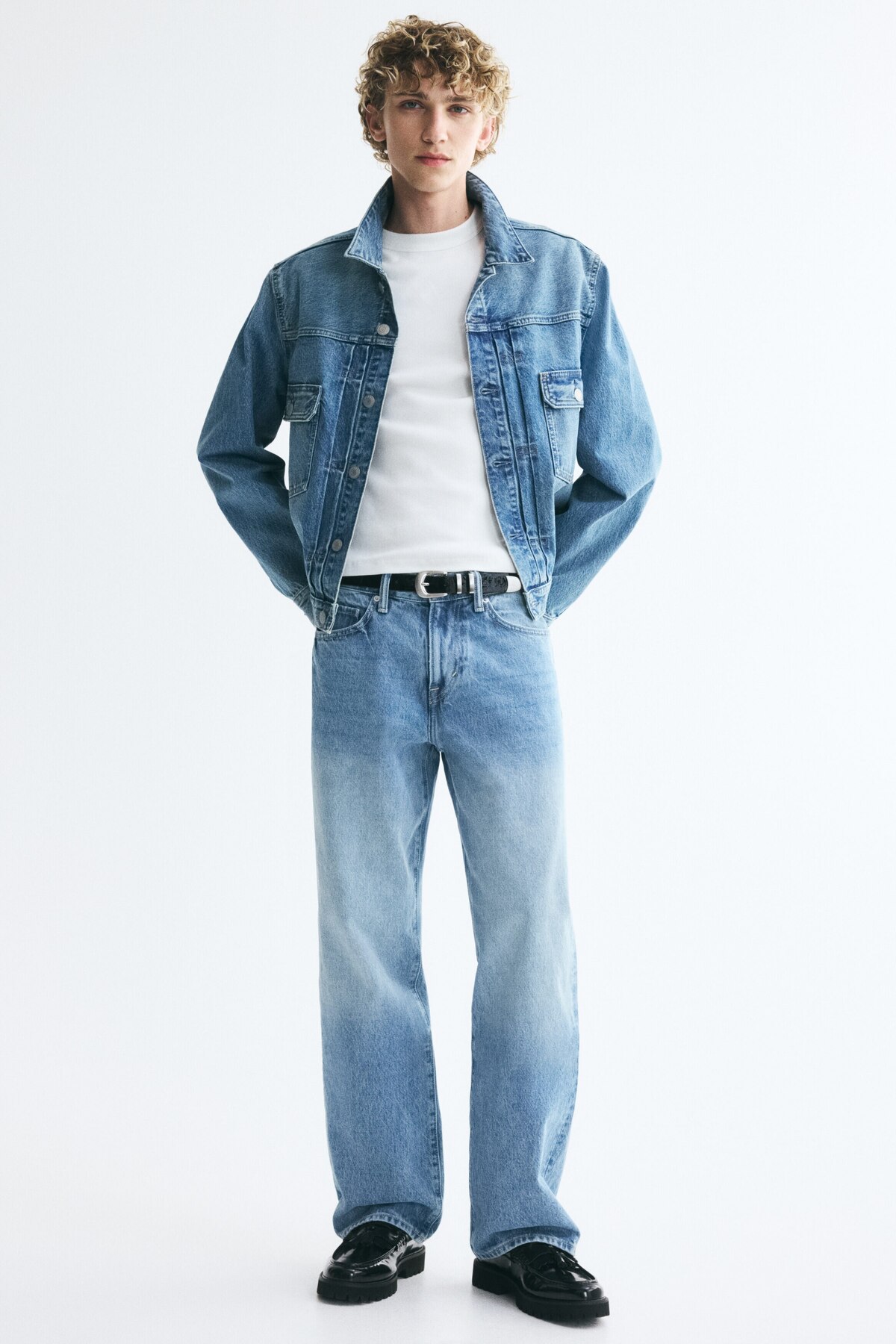 شلوار جین راحت اچ اند ام شلوار جین H&M