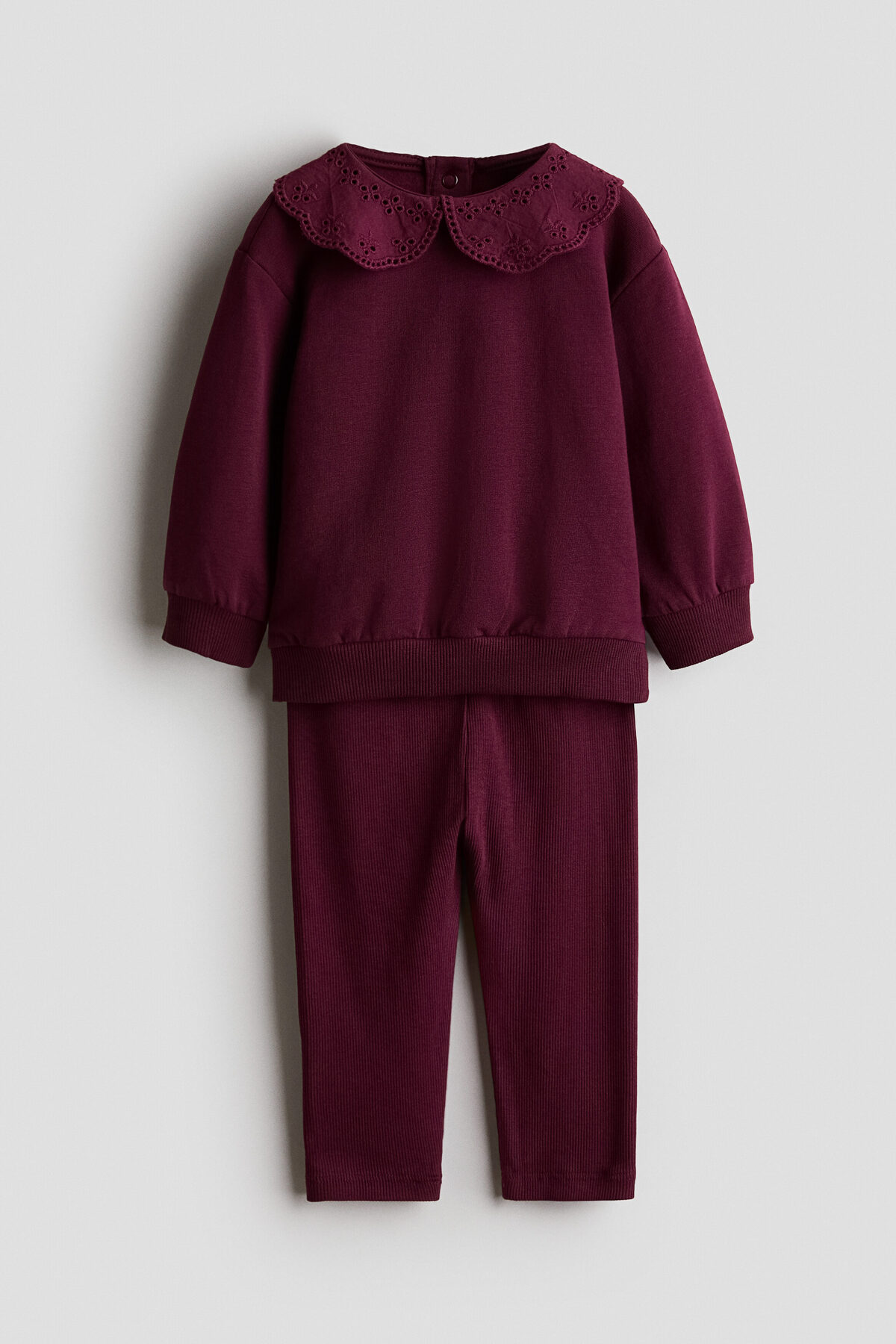 مجموعه ۲ تکه اچ اند ام ست تی شرت و شلوارک H&M