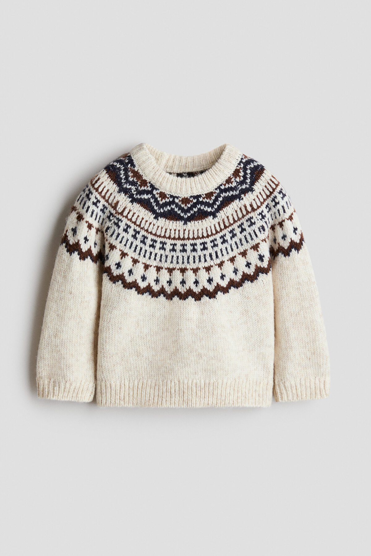 ژاکت بافتنی ژاکارد اچ اند ام پلیور H&M