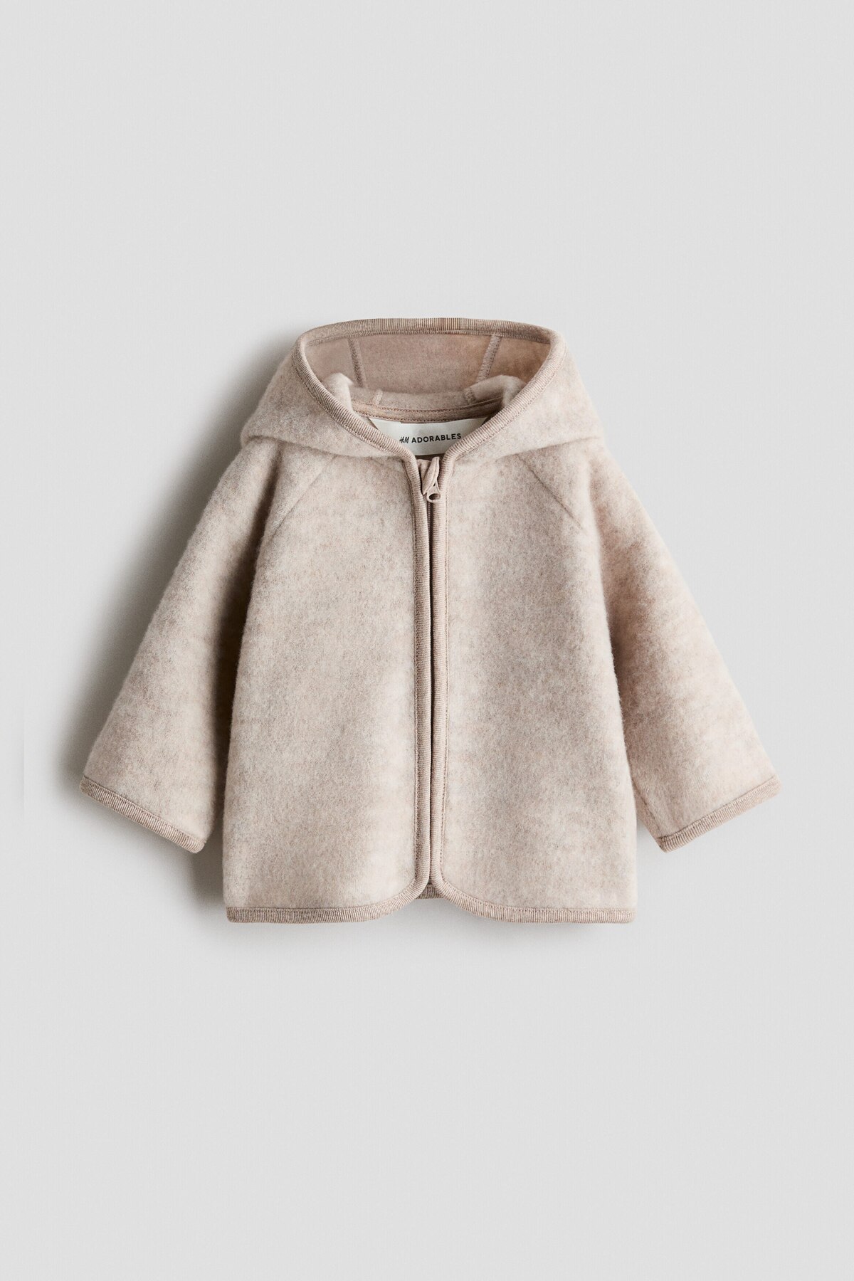 ژاکت پشمی مخلوط پشمی اچ اند ام ژاکت کشی H&M