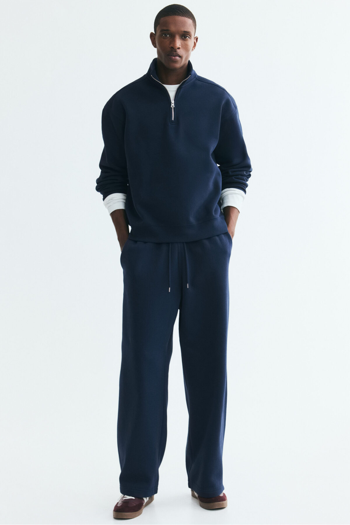 شلوار راحتی گشاد اچ اند ام شلوار گرمکن ورزشی H&M