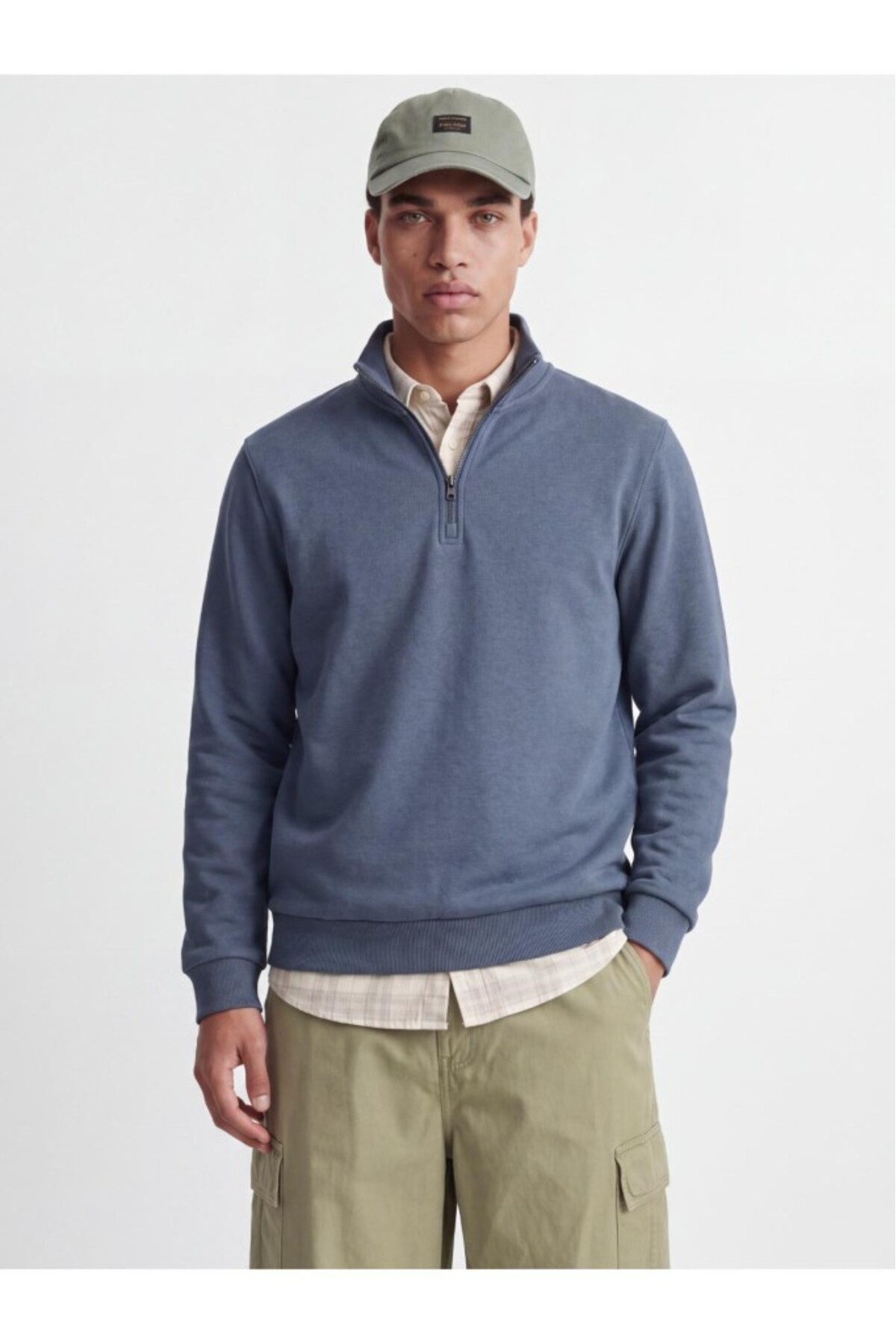 JJEBRADLEY SEAT نیم زیپ توربولنس ۱۲۲۵۰۷۴۷ جک اند جونز پلیور Jack & Jones