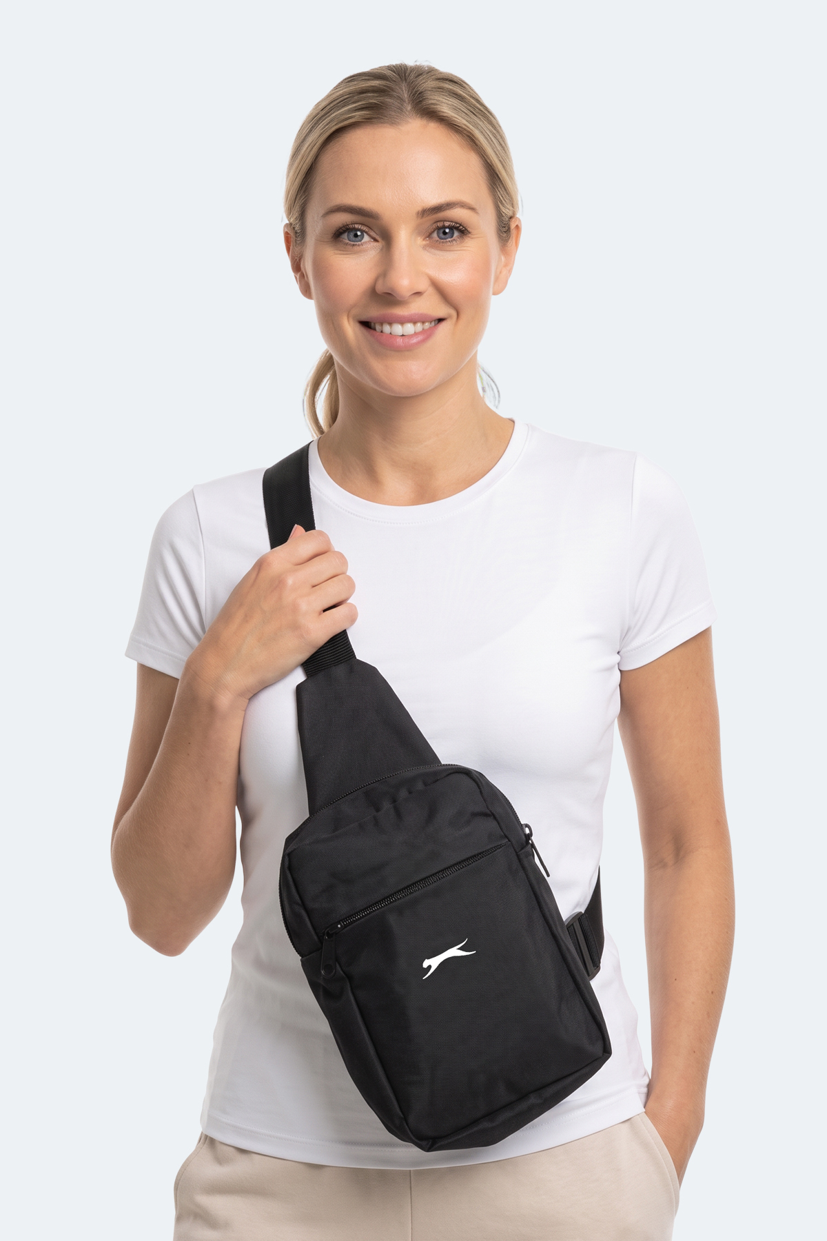 Slazenger GANDER Unisex Siyah Sırt Çantası görsel 3