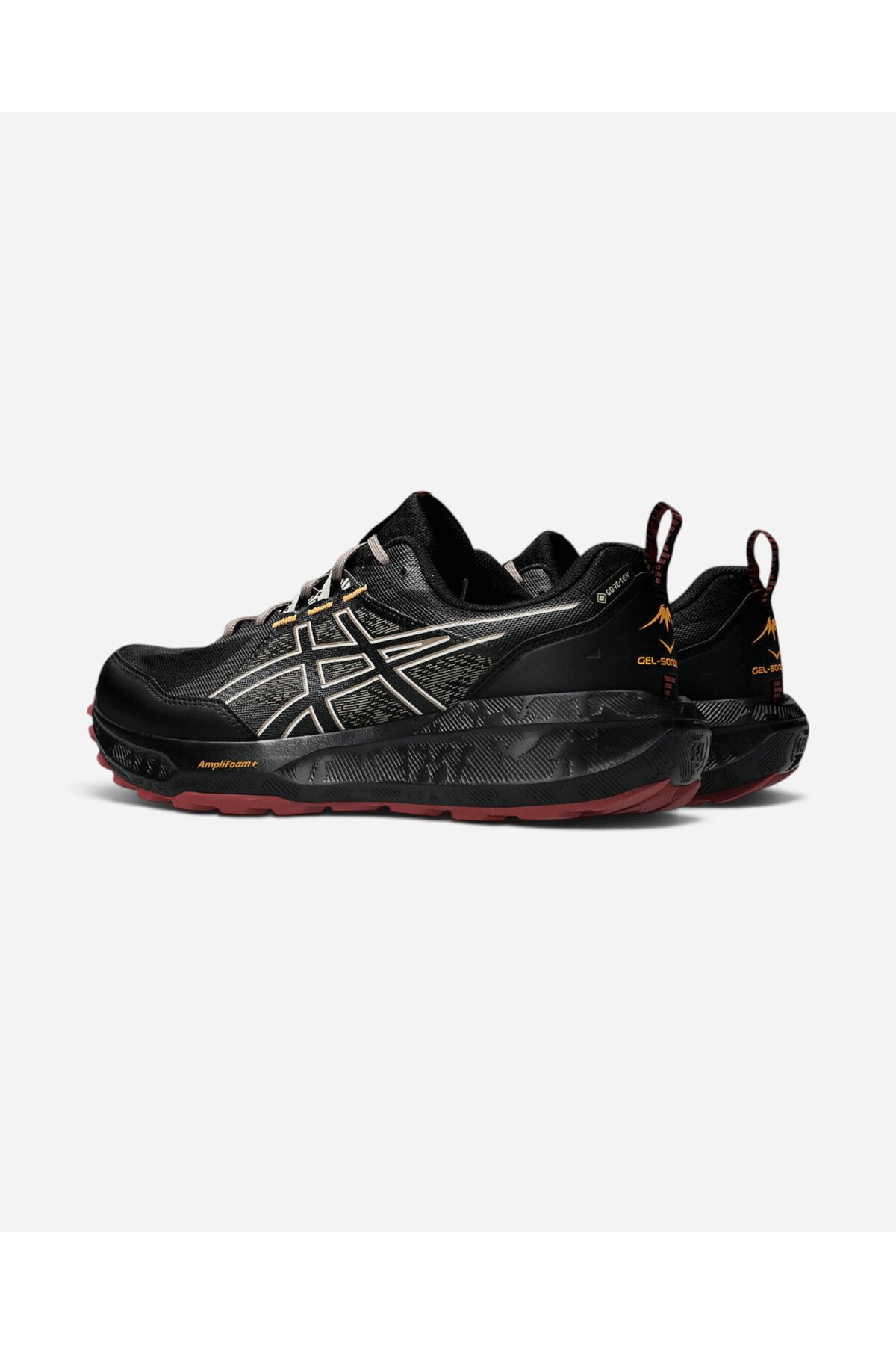 Asics GEL-SONOMA 8 GTX Erkek Black/Dark Aubergine Outdoor Koşu Ayakkabısı 1011B977-005 görsel 4