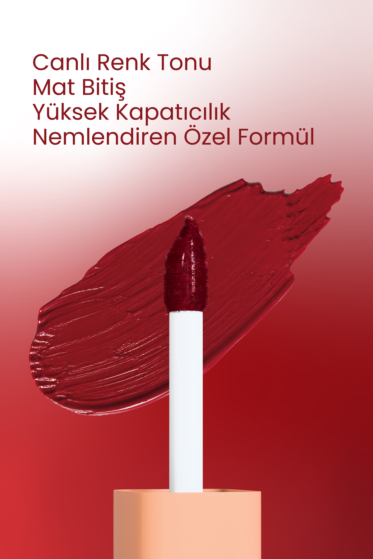 قرمز یاقوتی | رژگونه، رژ لب، سایه چشم 5ml - مرطوب کننده رنگ یاقوتی لومی (مات) — زرشکی CGL800 — تصویر 5 از 8