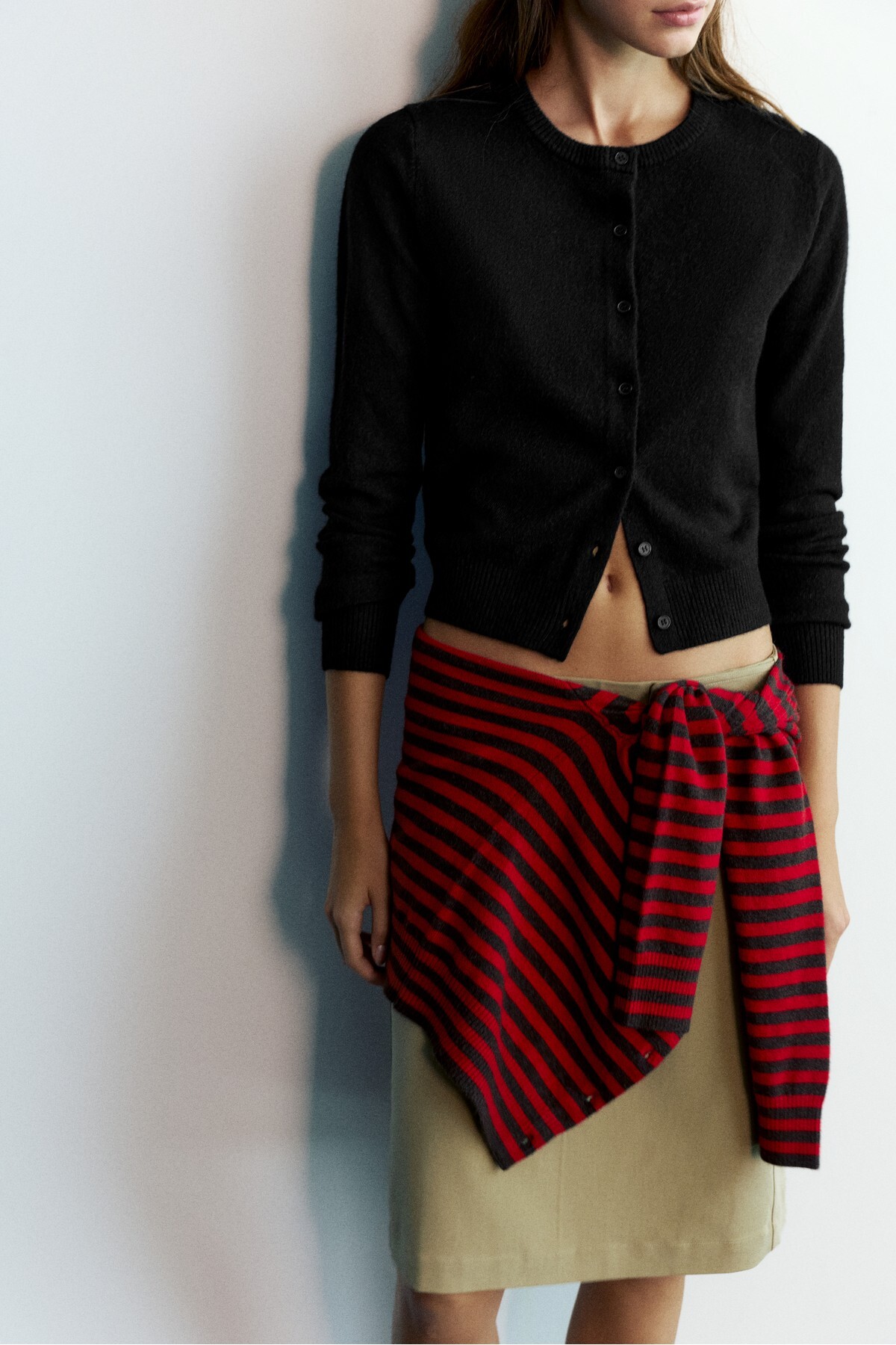Pull & Bear Regular fit hırka görsel 5
