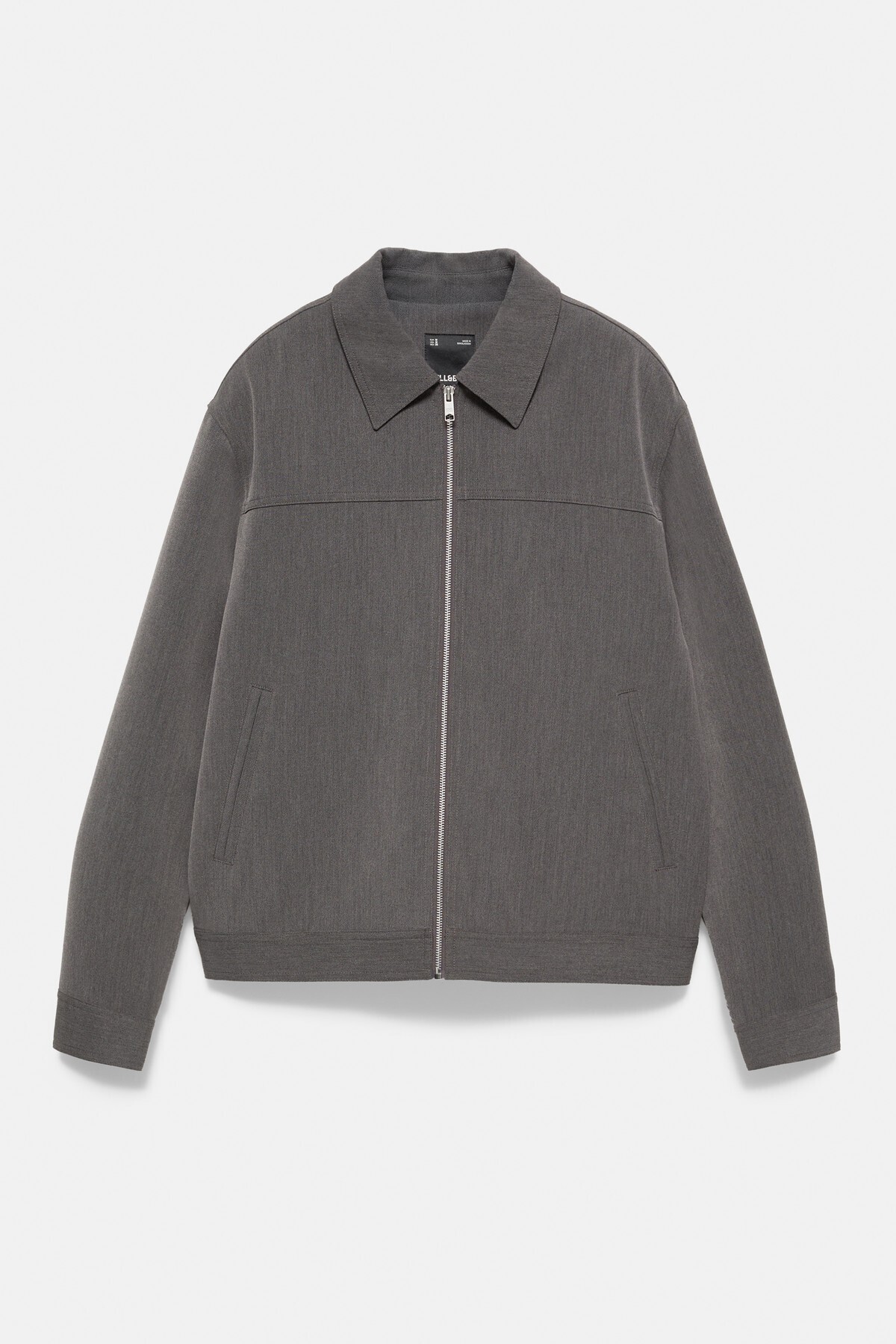 Pull & Bear BASIC fermuarlı ceket görsel 6