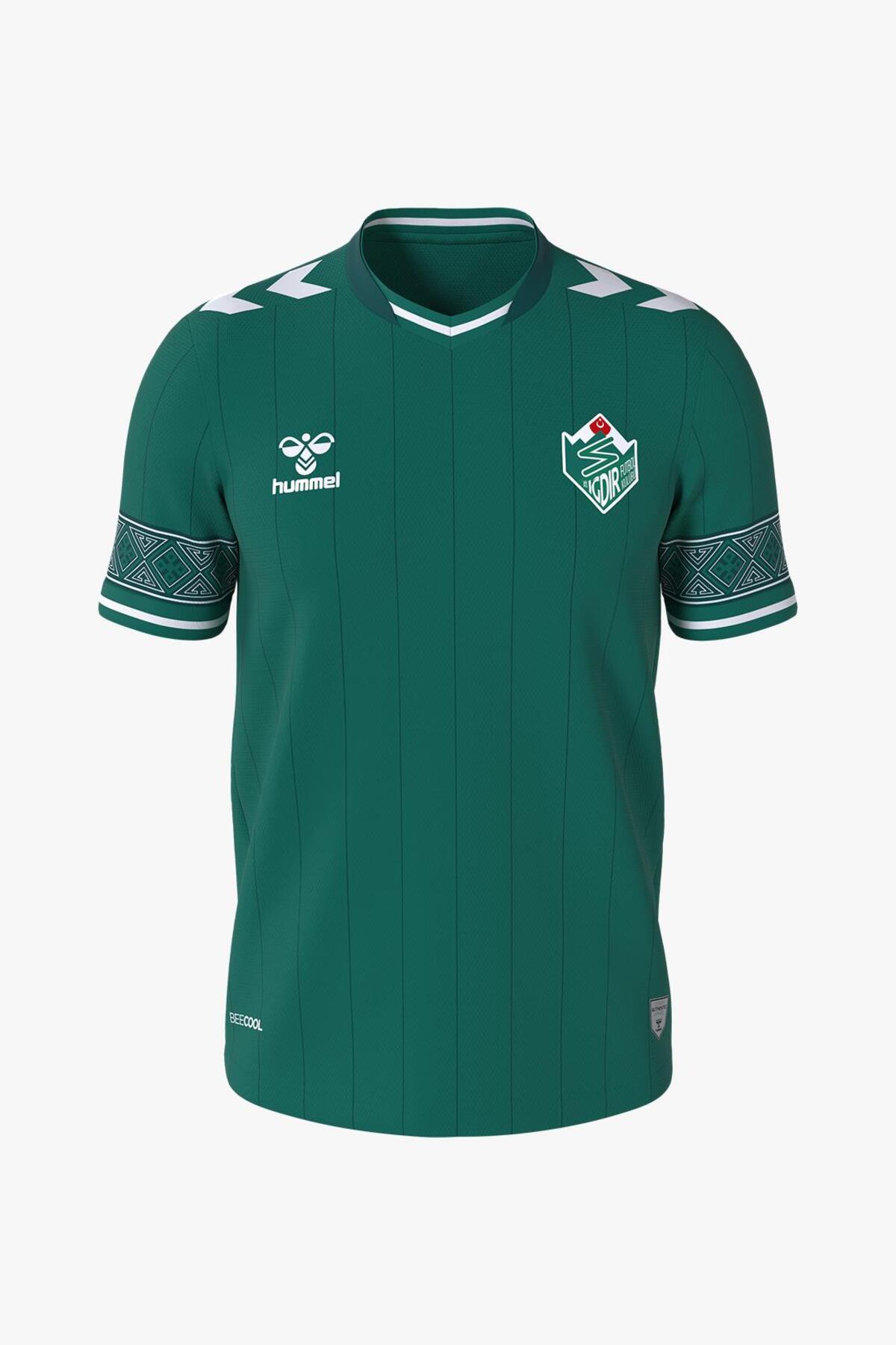 کیت سبز Iğdır FK 2026-2027 هامل لباس فوتبال hummel