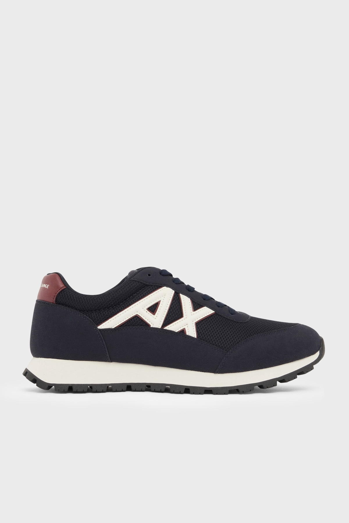 کفش کتانی لوگودار مردانه مدل XM001960 AF19388 MB802 آرمانی اکسچنج کفش اسنیکر Armani Exchange