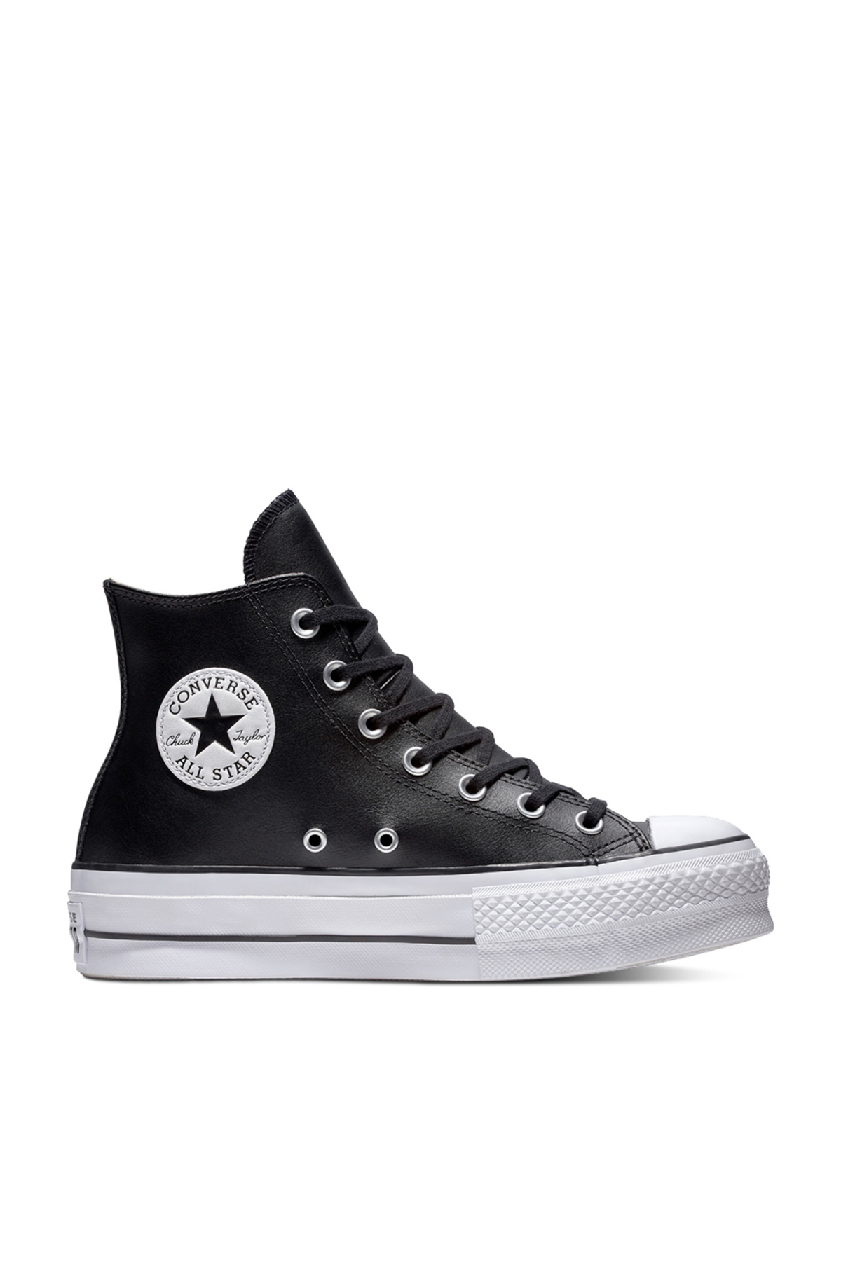 Converse Chuck Taylor All Star High Lift Kadın Siyah Sneaker görsel 3