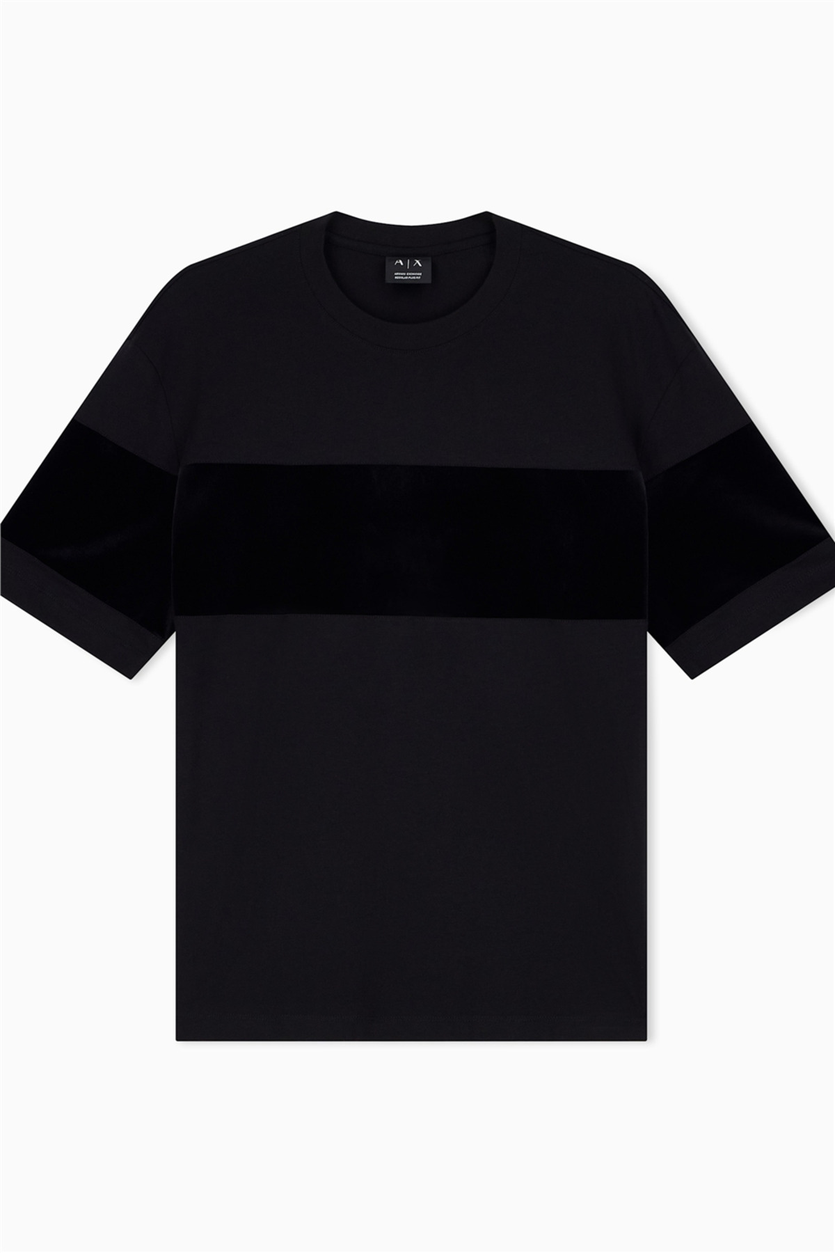 تی‌شرت یقه گرد مردانه مشکی آرمانی اکسچنج تی شرت Armani Exchange