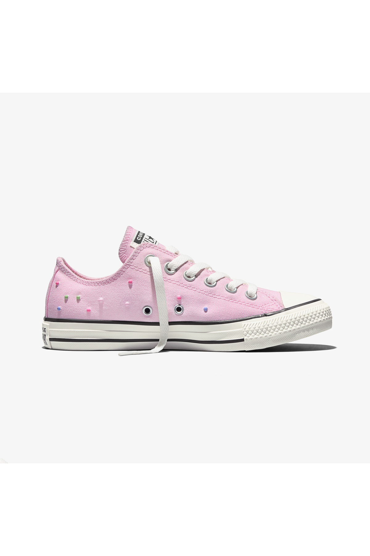 1_org_zoom کفش Converse کانورس ورزشی یونیسکس صورتی Chuck Taylor اورجینال - تصویر 1