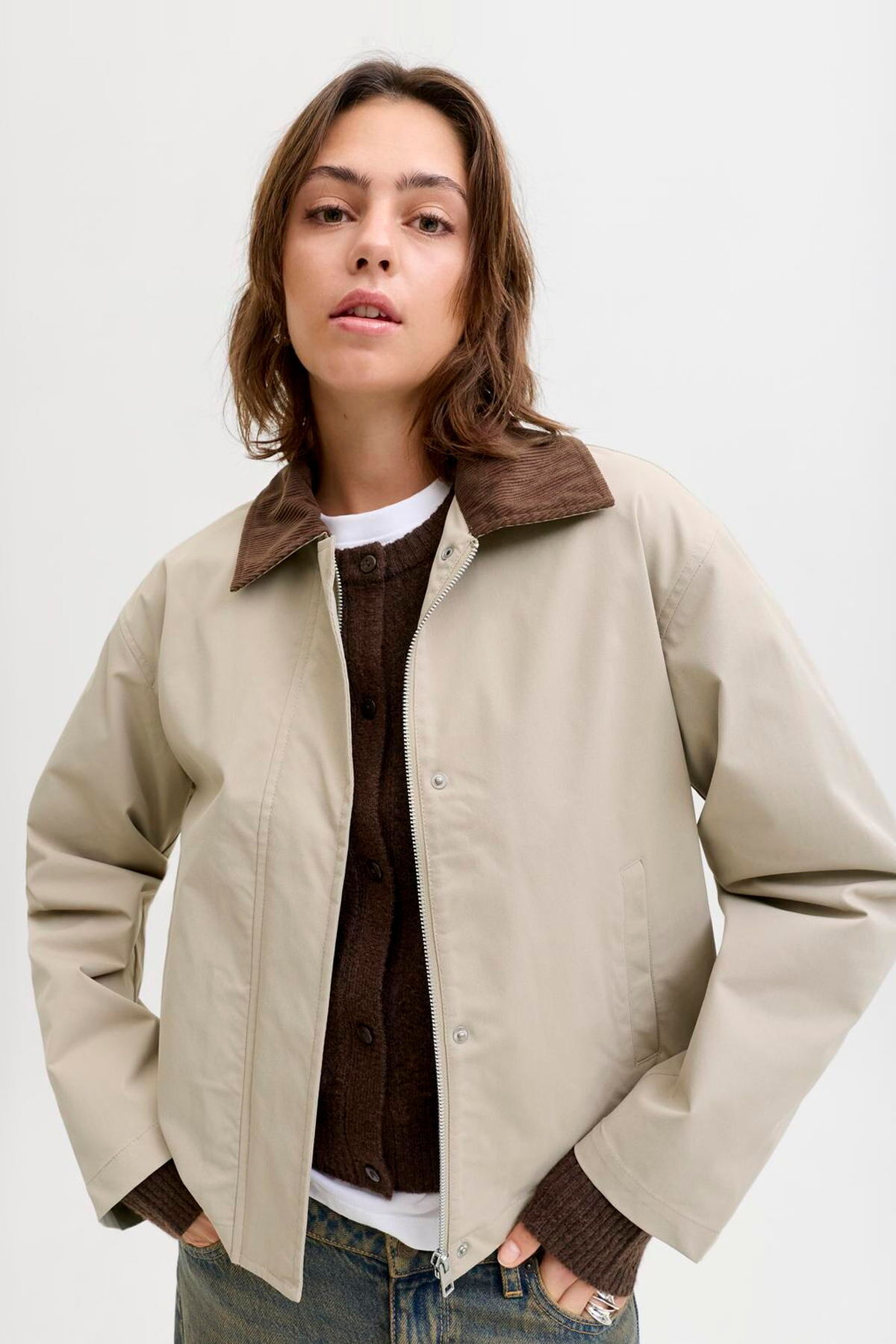 Jack & Jones Kadin Kadife Yakali Ceket - Wilma görsel 4