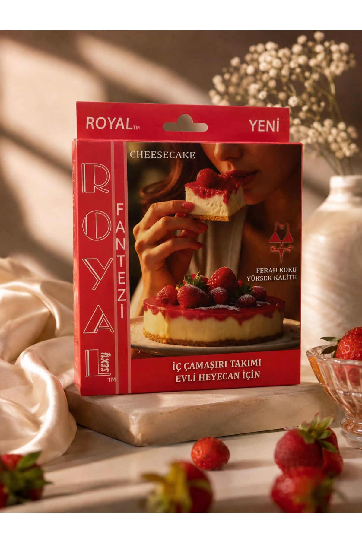 Lillie Royal yeni cheesecake sütyen külot detay