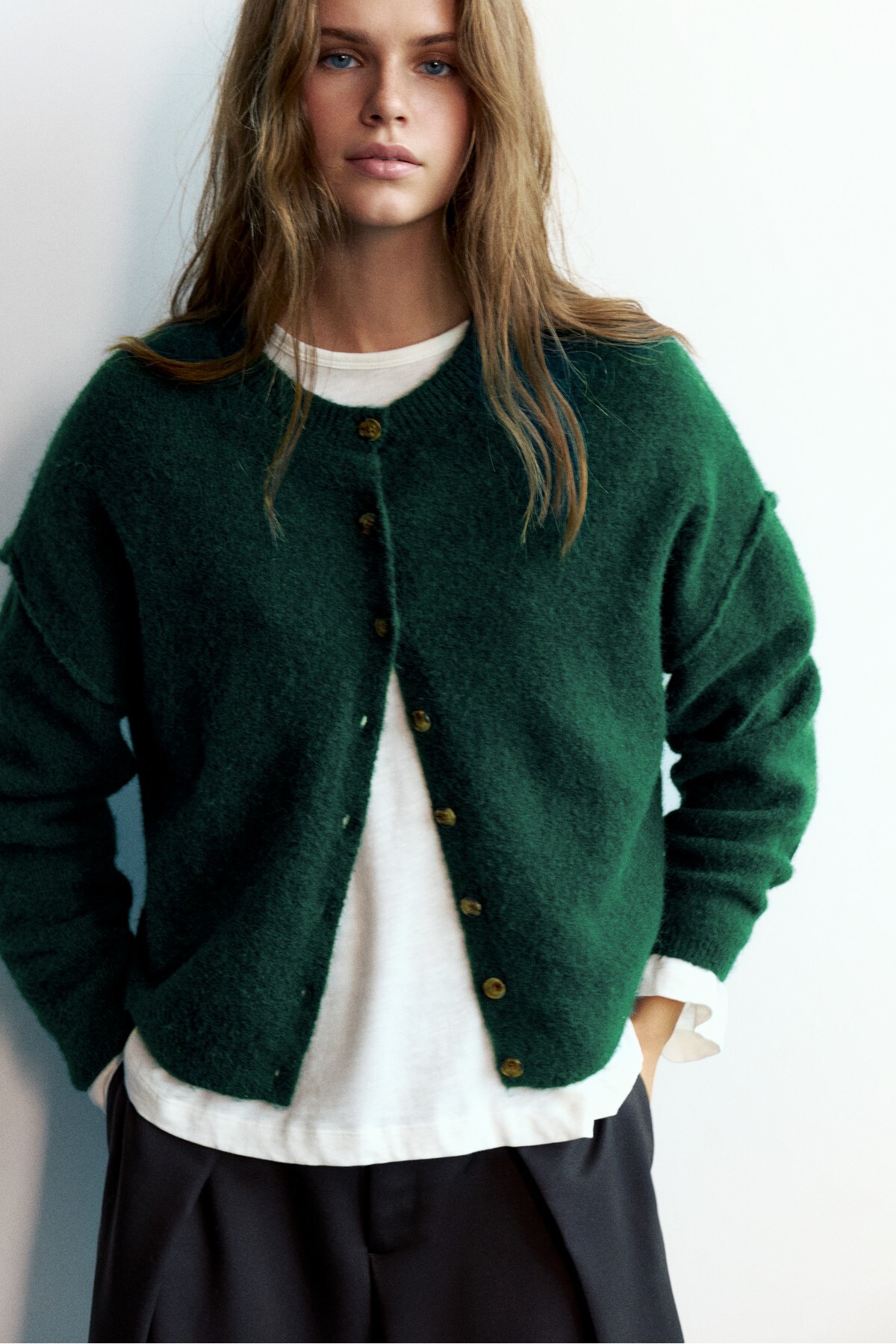 Pull & Bear Yumuşak örgü hırka