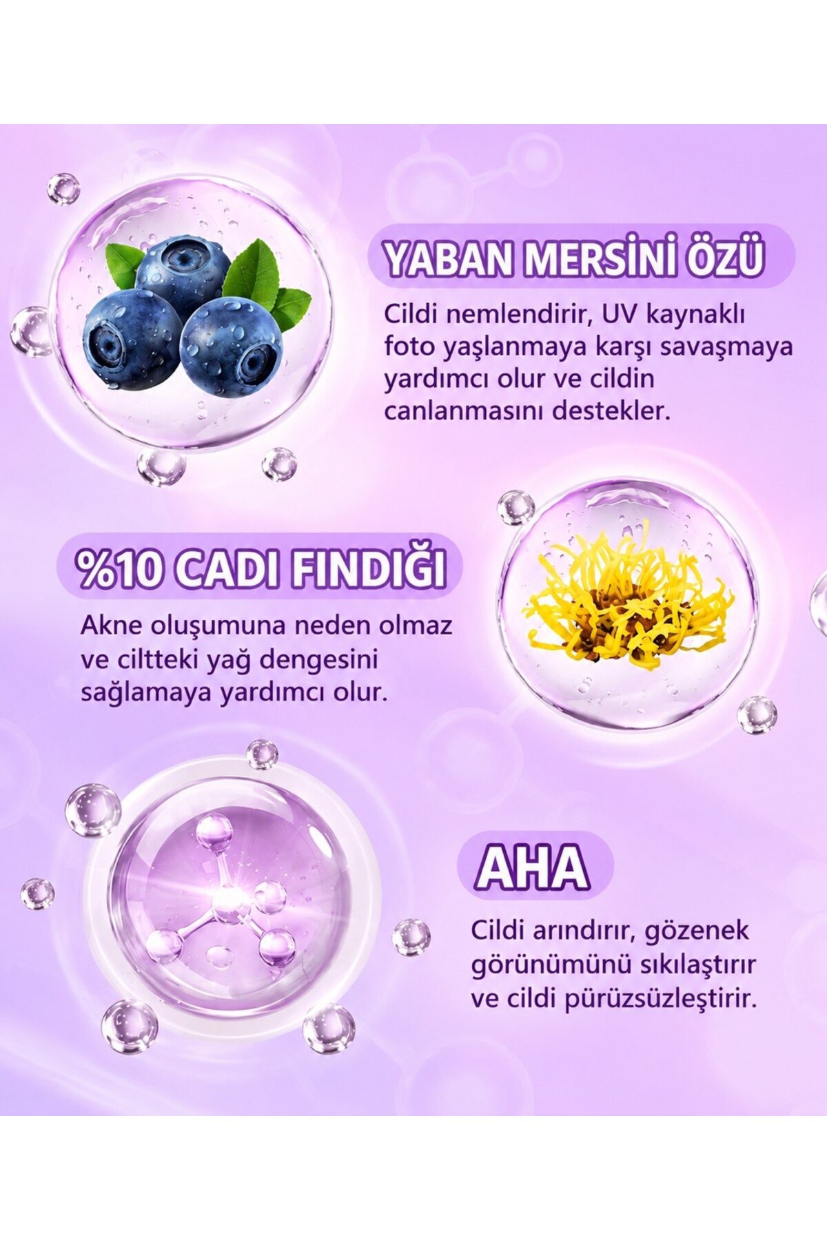 Nemlendirici Jel Makyaj Bazı Işıltılı ve Pürüzsüz Görünüm — بنفش Sheglam Nemlendirici Jel Makyaj Bazı — تصویر 7 از 7