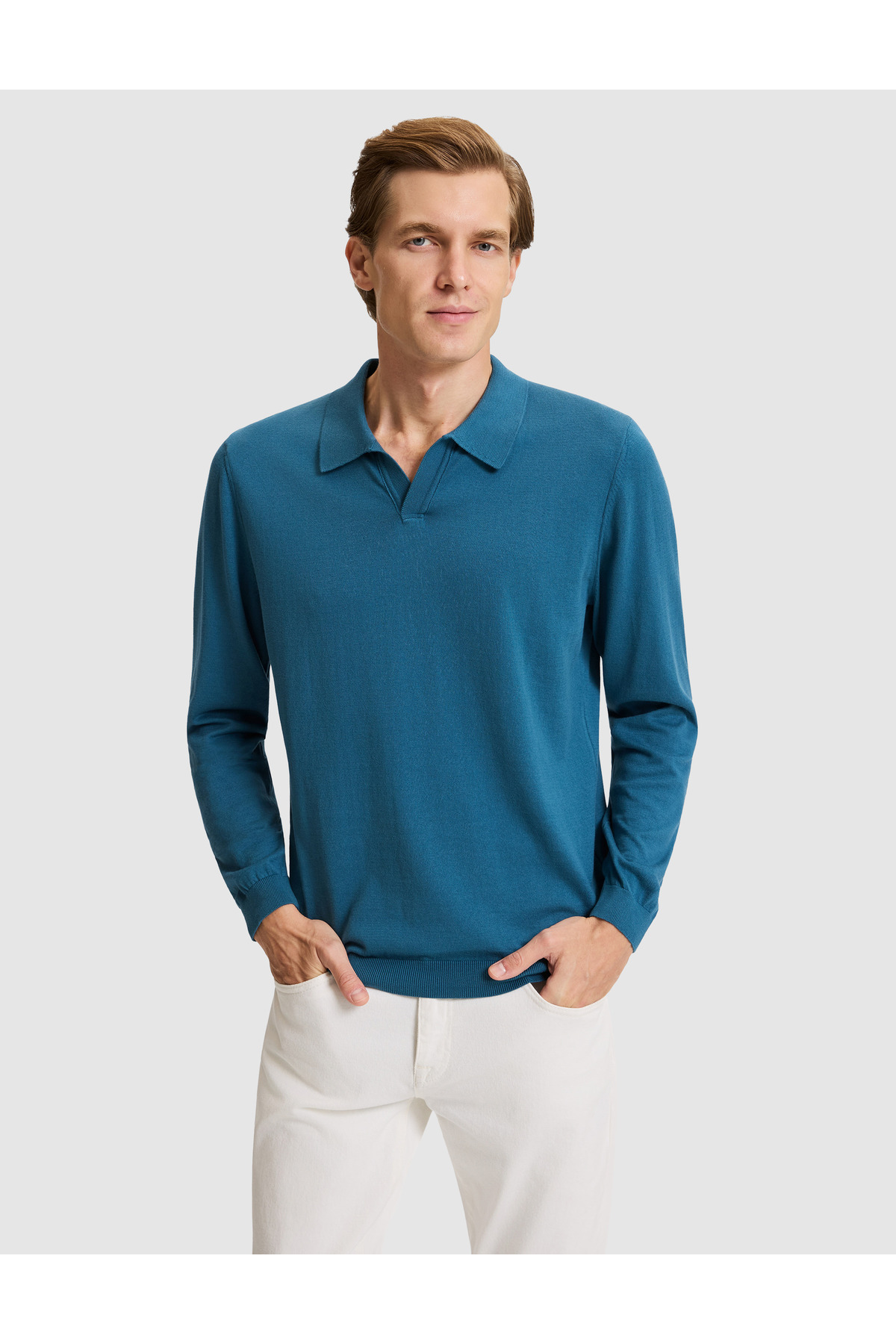 ژاکت مردانه بنزینی سایز معمولی 50330182-VR102 پیر کاردین پلیور Pierre Cardin