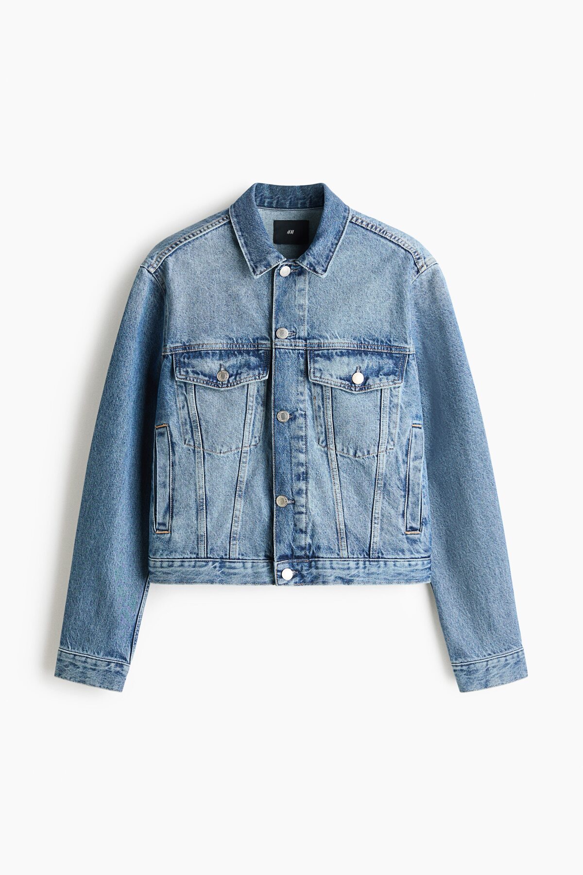 ژاکت جین پنبه‌ای اچ اند ام کت H&M