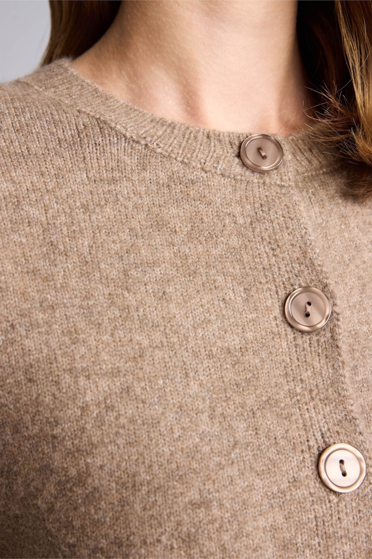 DeFacto Kadın Hırka H2445AX/BG403 BEIGE görsel 3