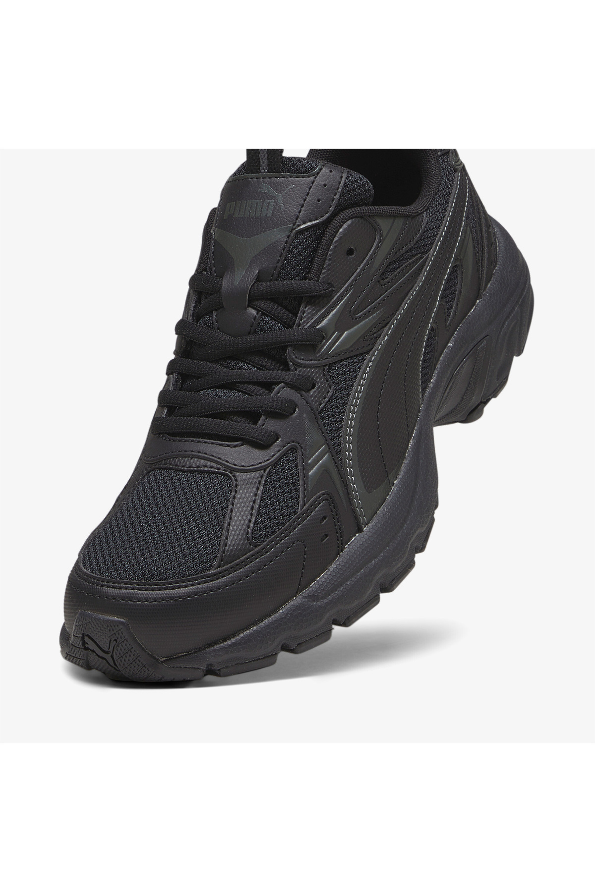 Puma Milenio Tech Unisex Siyah Spor Ayakkabı görsel 7